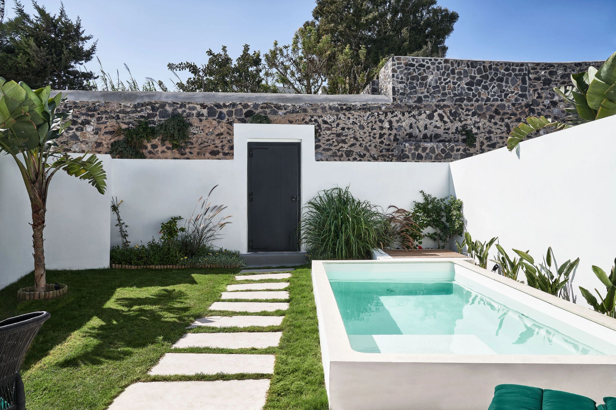 Superior Garden Suite Private Pool jardim privativo - piscina externa - area externa suite