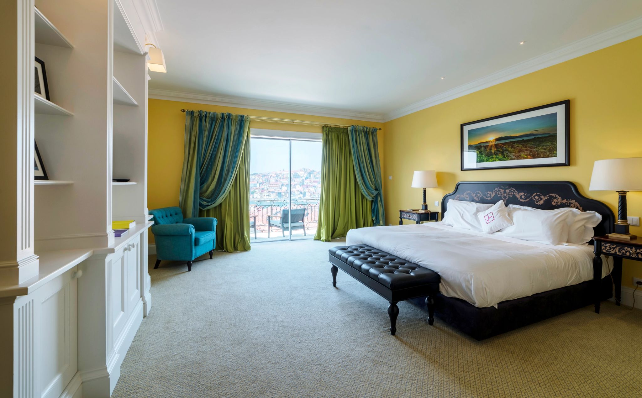 Executive decoraçao classica – quarto com vista – quarto amplo