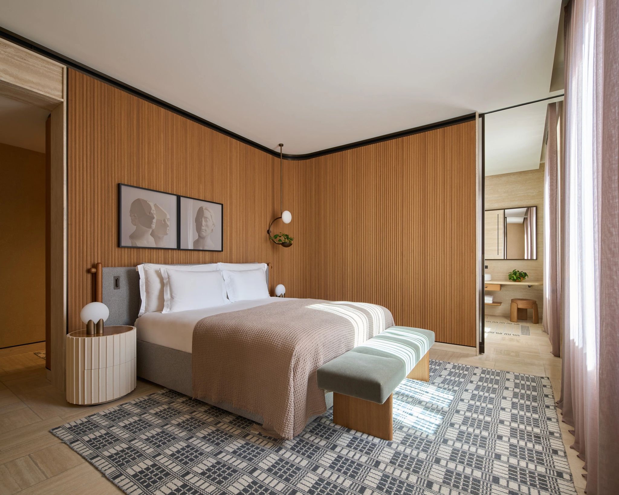 suite luxo - cama king - decoracao premium