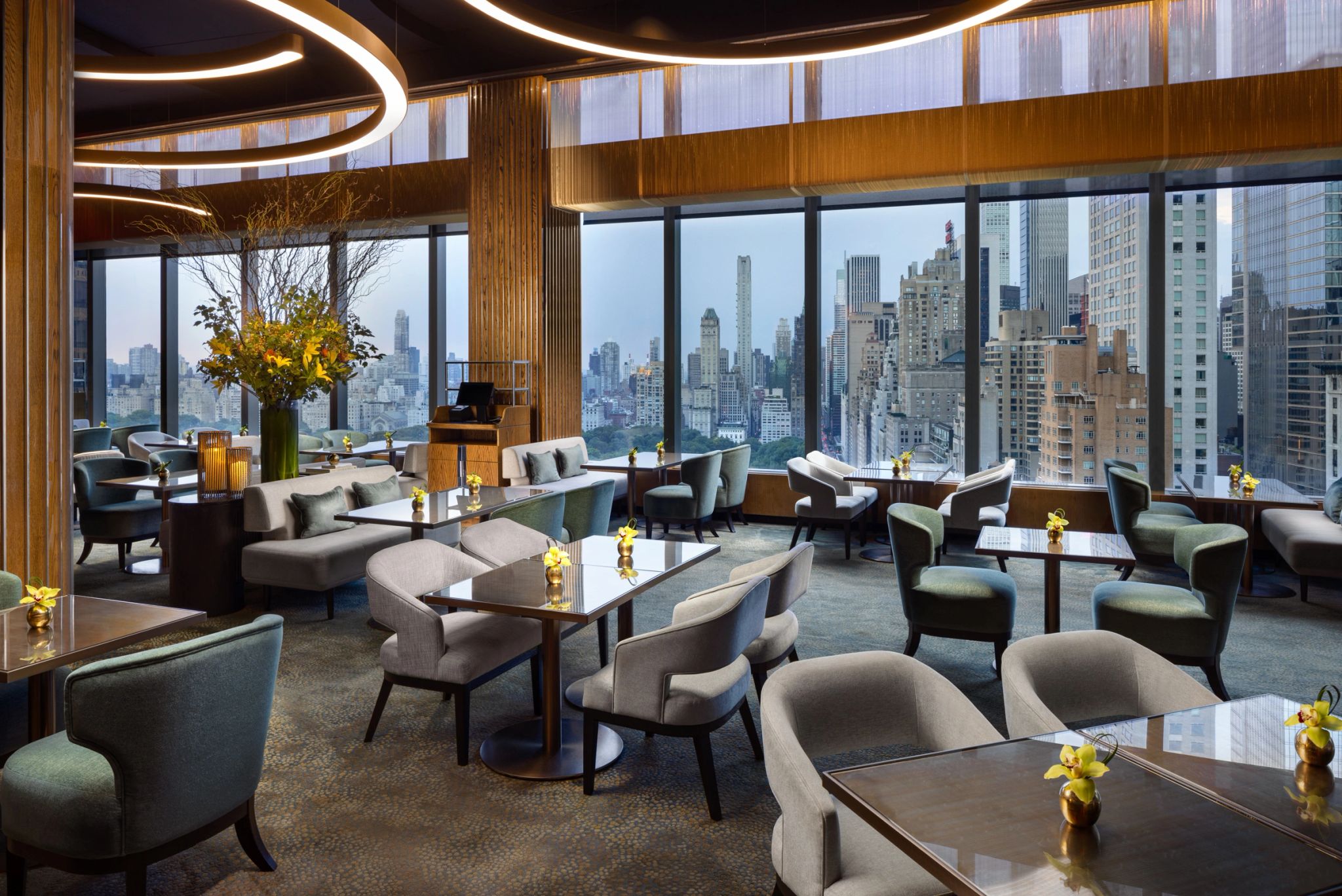 vista panoramica new york - almoço vista nova york - design moderno