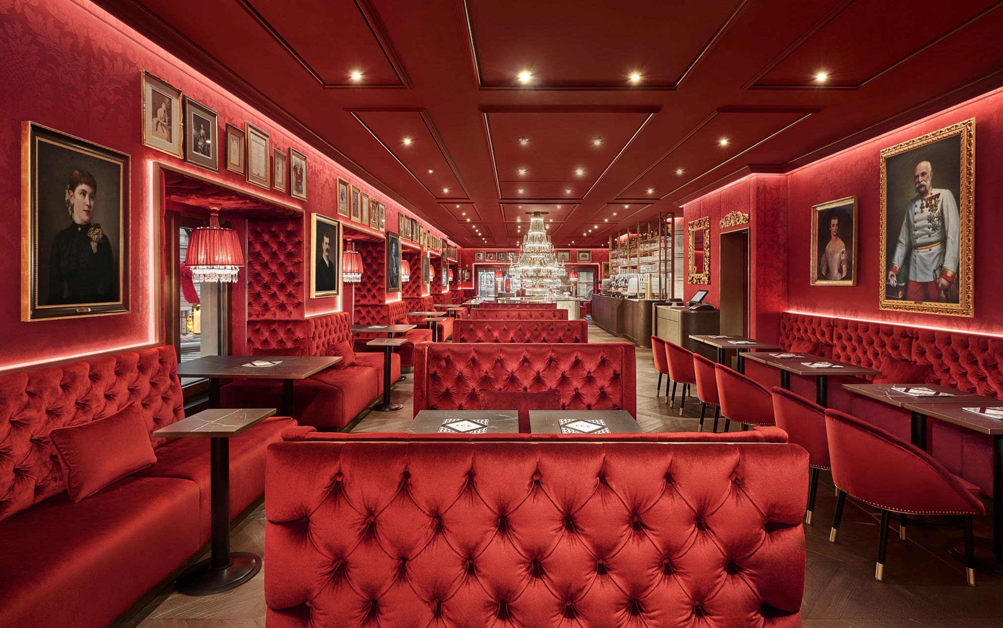 cafeteria gourmet - decoraçao classica - cafeteria em viena