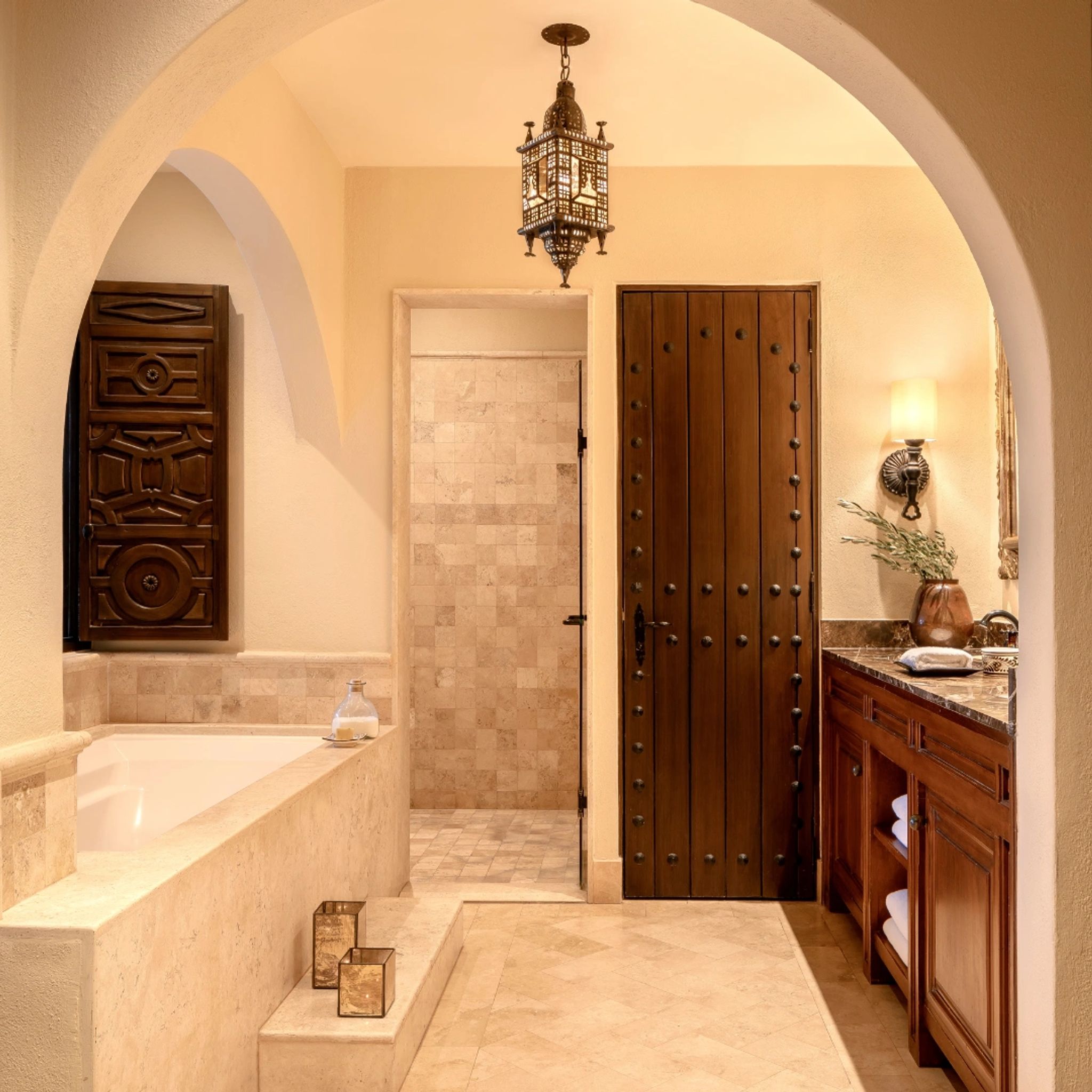 banho premium - banheiro de luxo - banheira