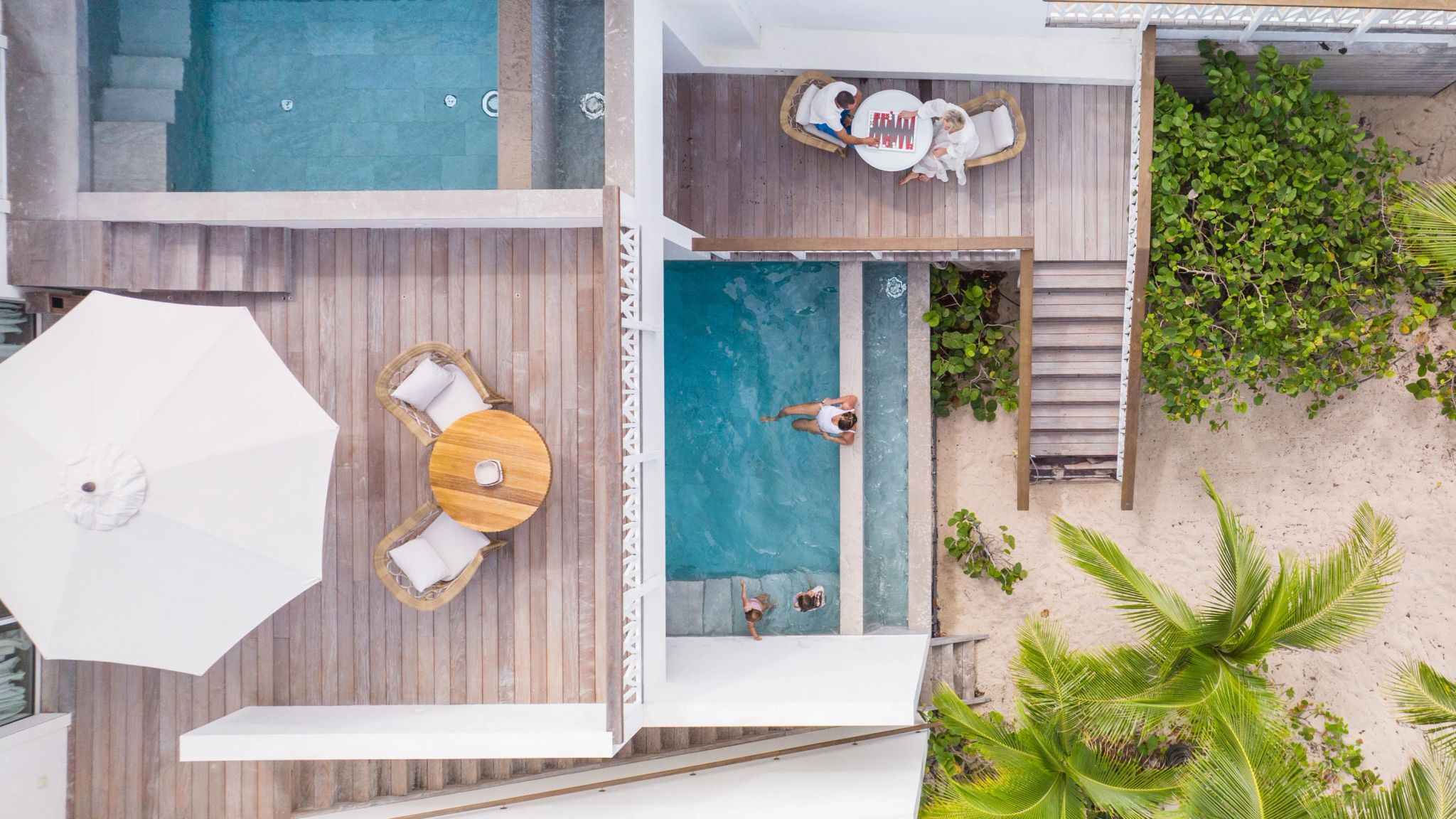Villa de France  piscina com vista – piscina externa - vista aerea - terraço de luxo