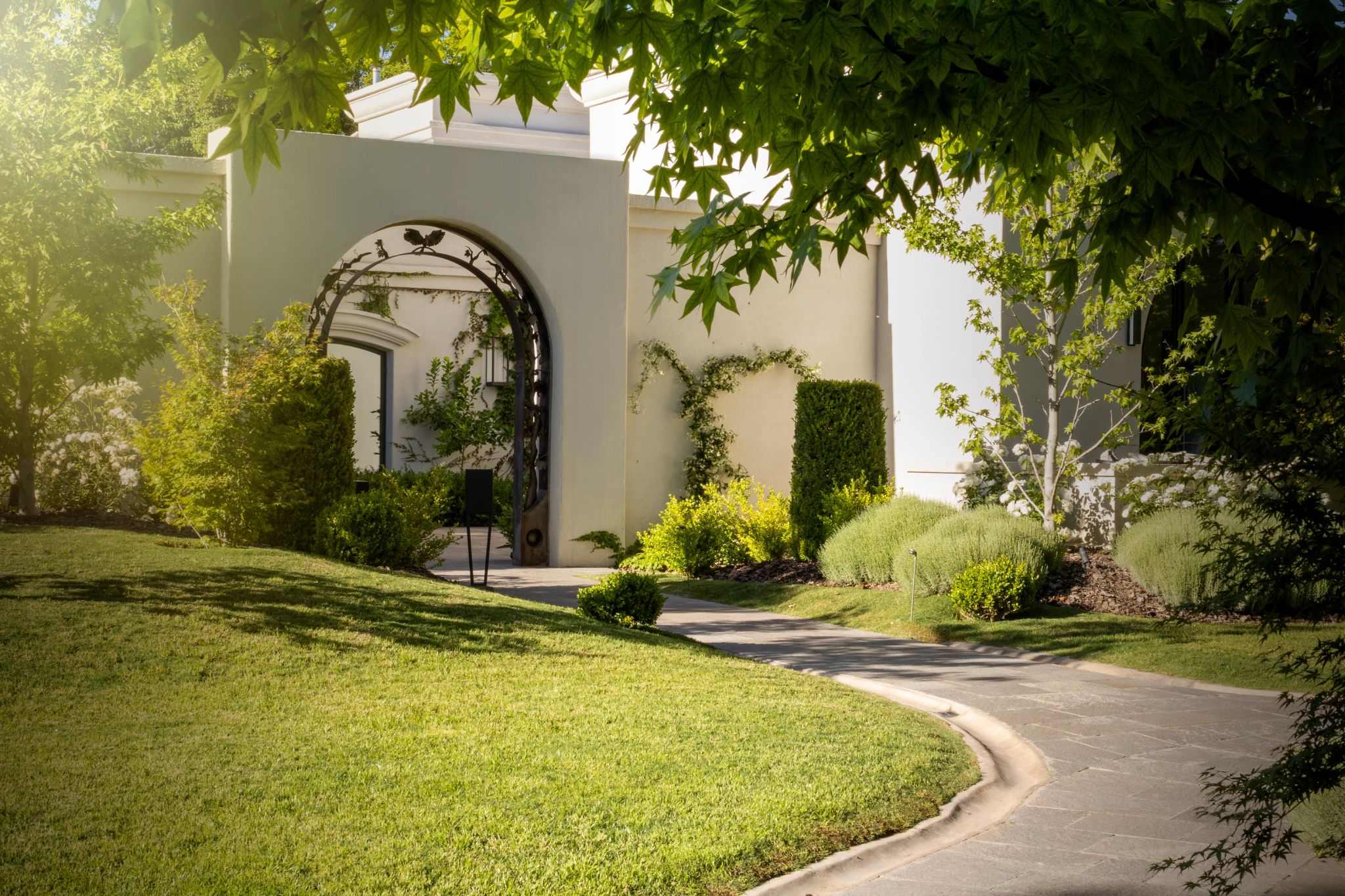 Jardim hotel com jardim - natureza