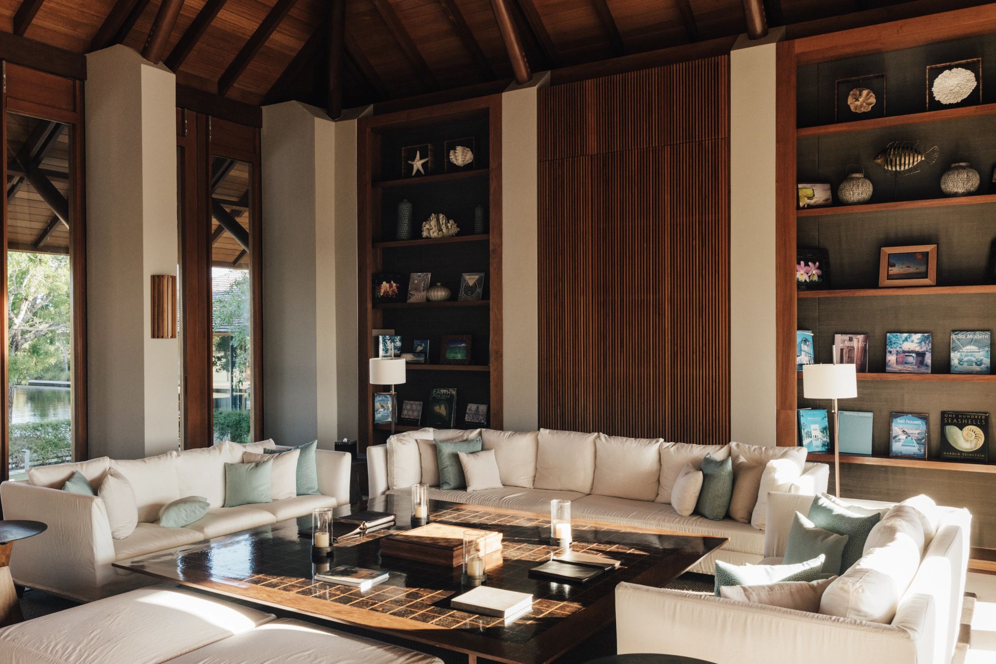 Four Bedroom Beach Sala Villa vila privativa - sala de estar - decoracao premium