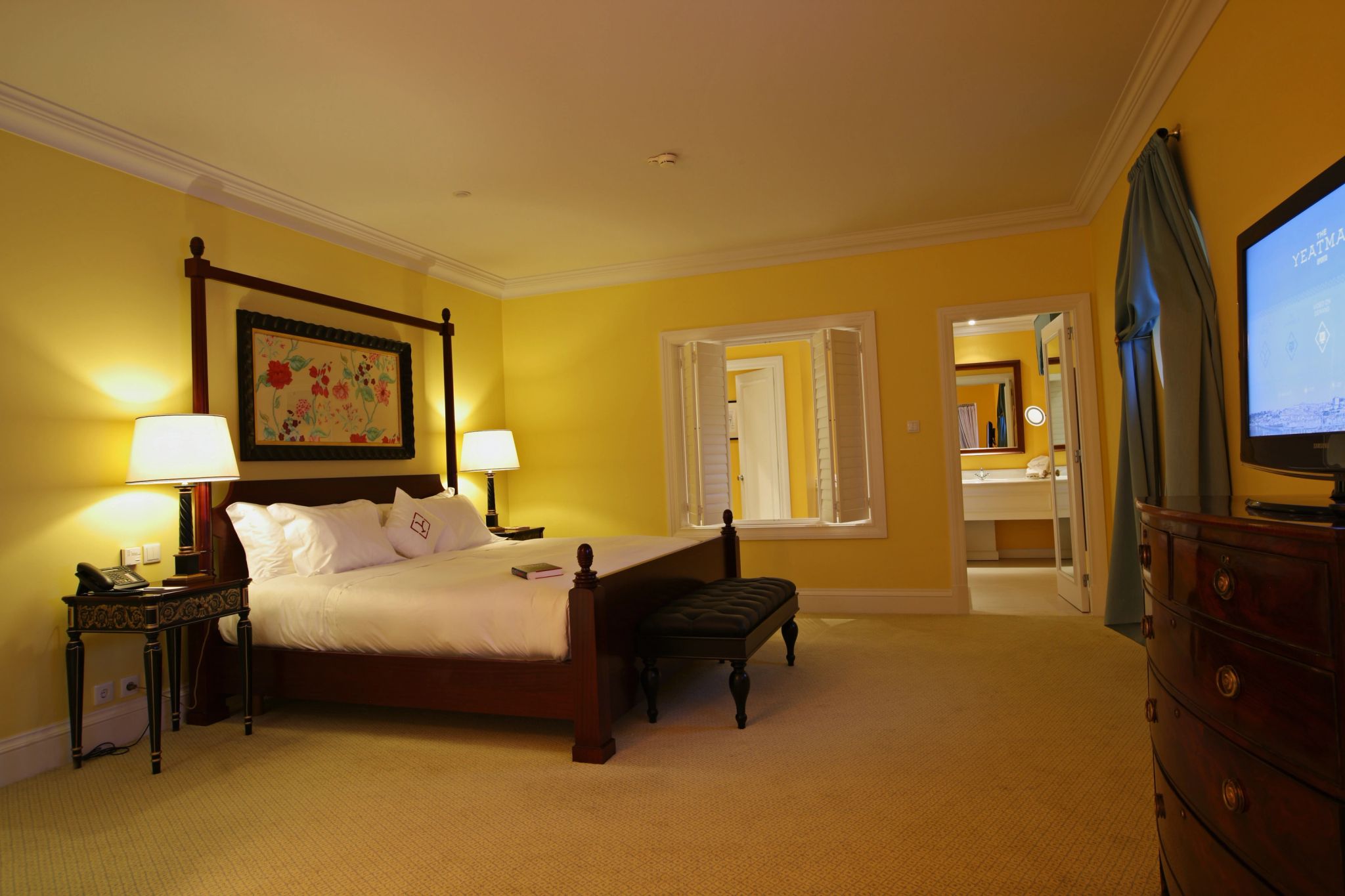 Suite Deluxe Panoramic suite de luxo - decoraçao de hotel – cama king