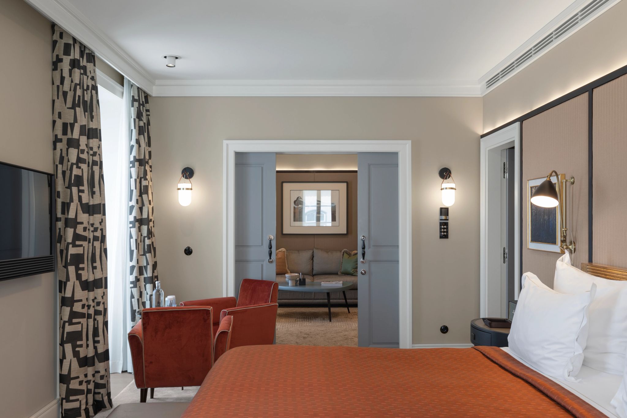 Assinatura Alecrim cama de casal – decoracao moderna – suite de luxo