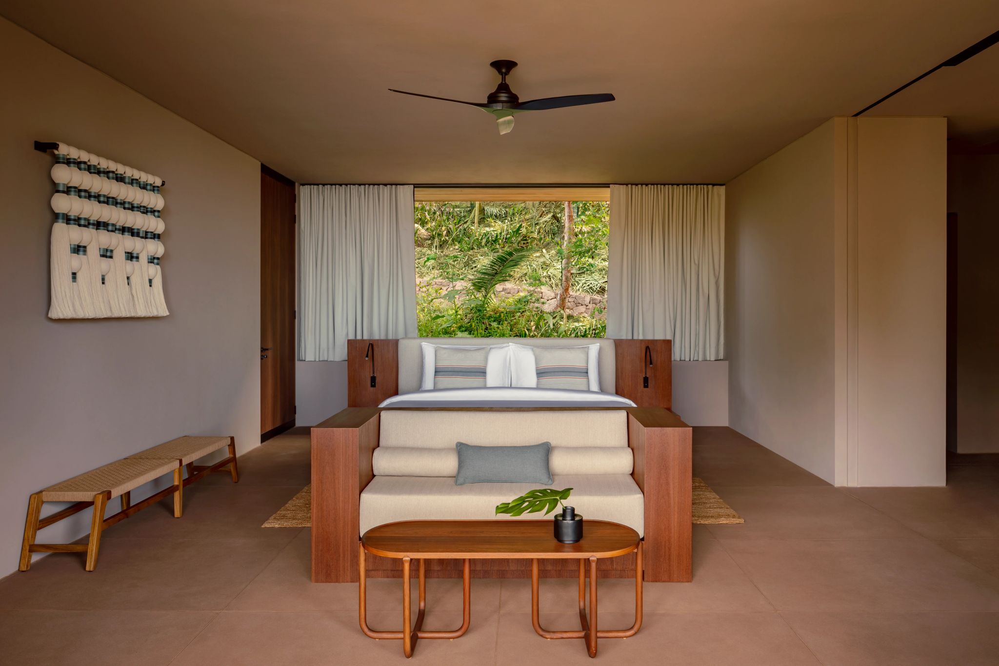 Private Home 02 - Four Bedrooms cama king - decoraçao tropical - quarto espaçoso - quarto casal - quarto king