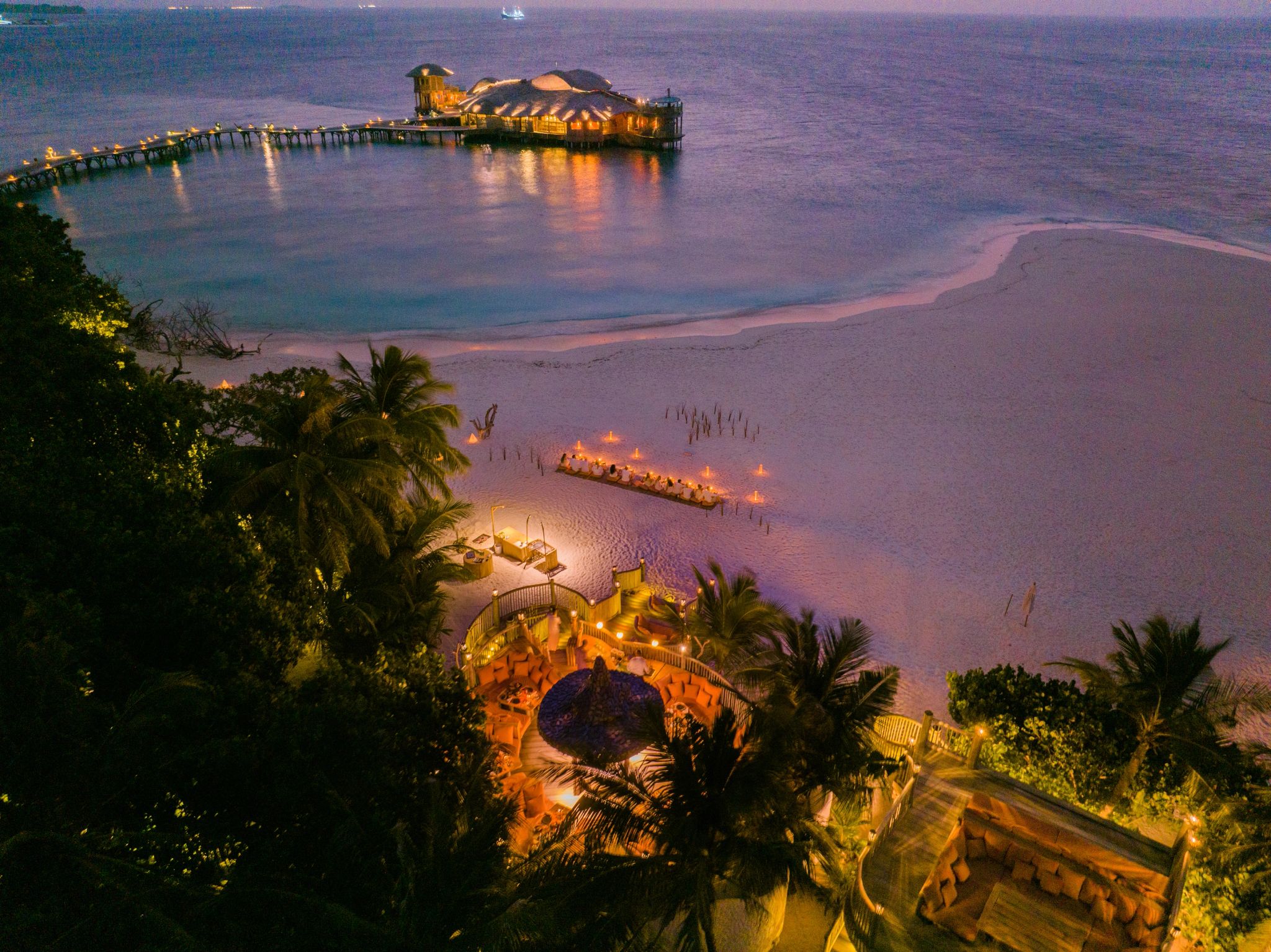 so bespoke maldivas - jantar personalizado sob medida - maldivas experiencia gastronomica fogo - cozinha primitiva - jantar rustico