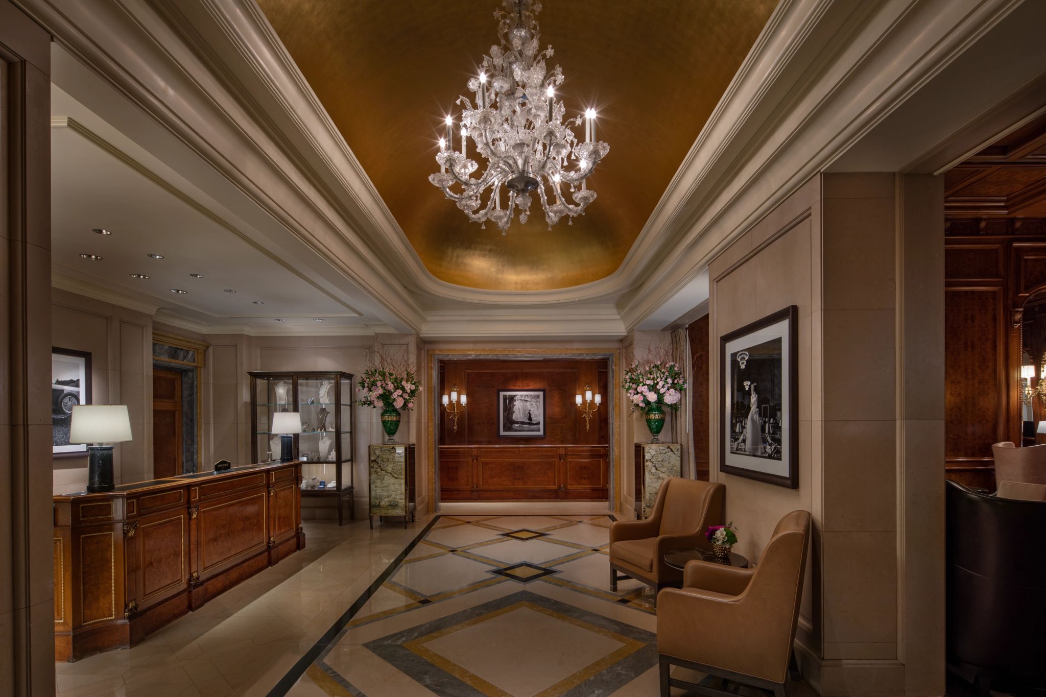 lobby de luxo – recepcao - saguao