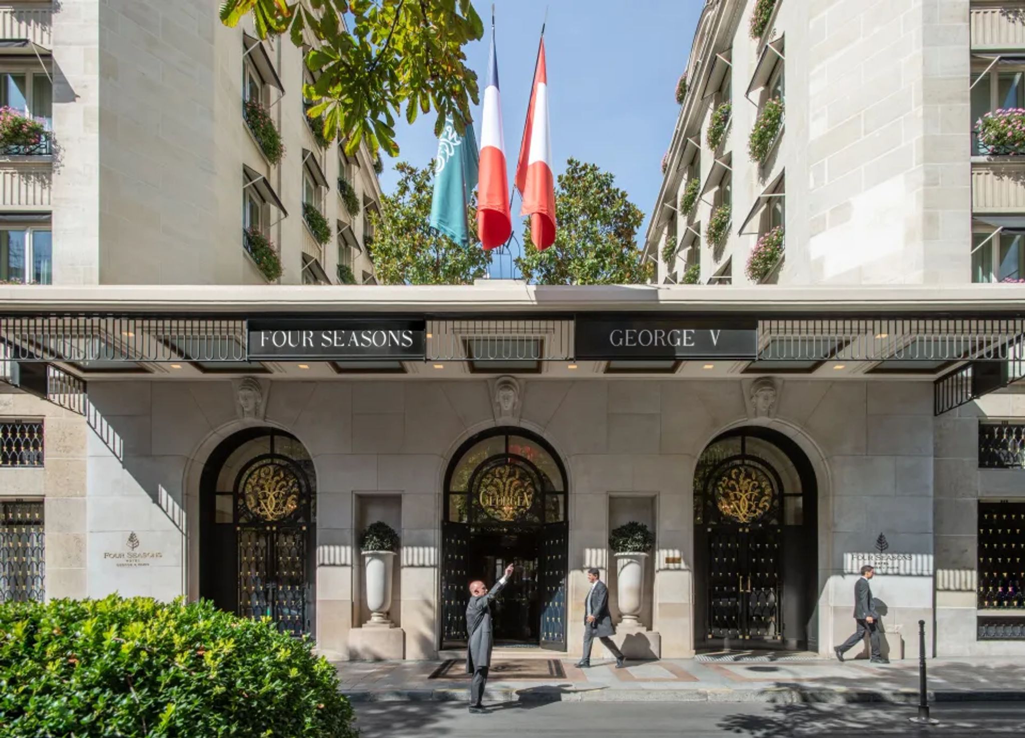 fachada hotel - four seasons paris - hotel 5 estrelas
