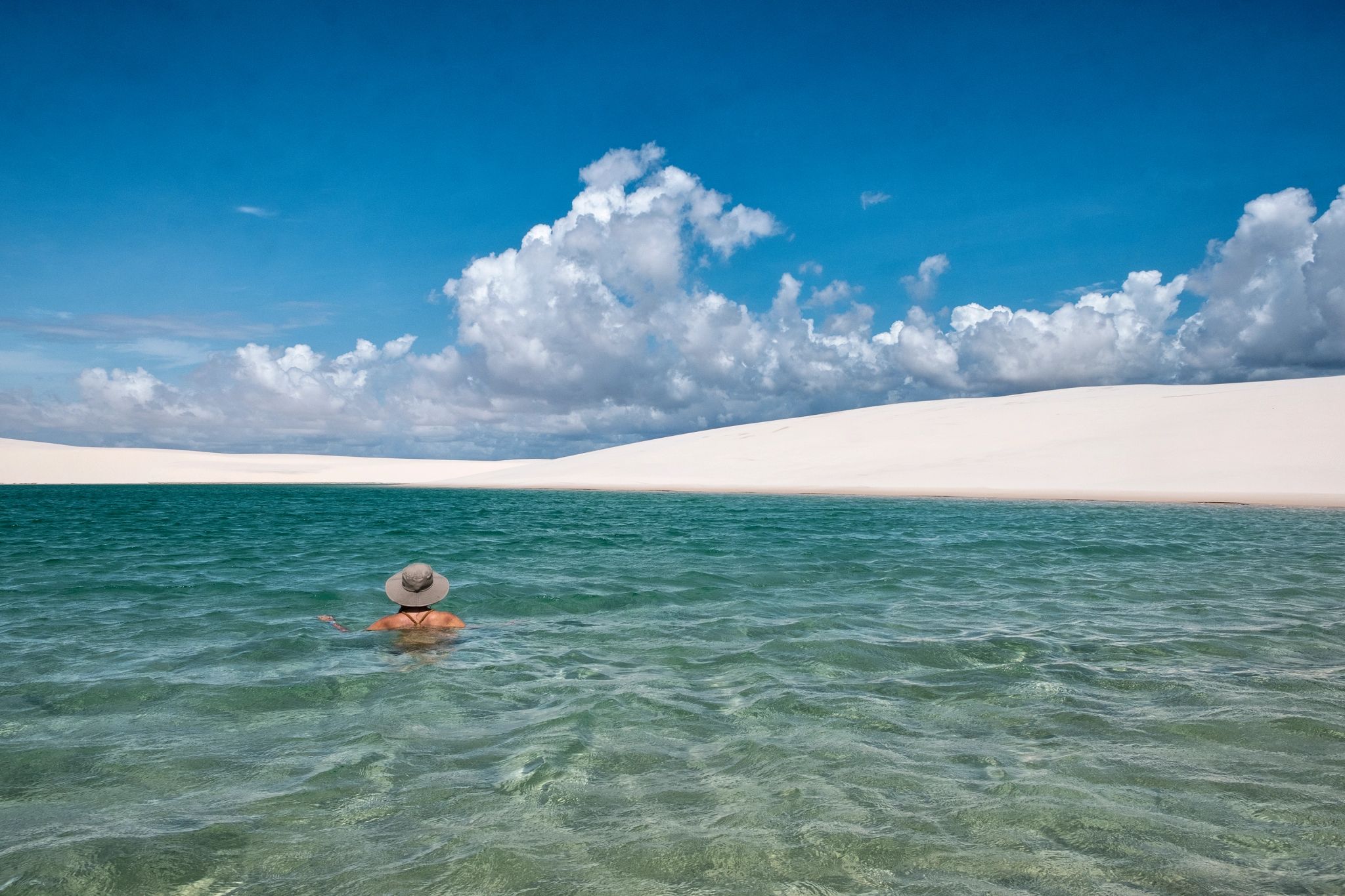 aguas cristalinas - lazer ao ar livre - atividades de lazer - lençois maranhenses