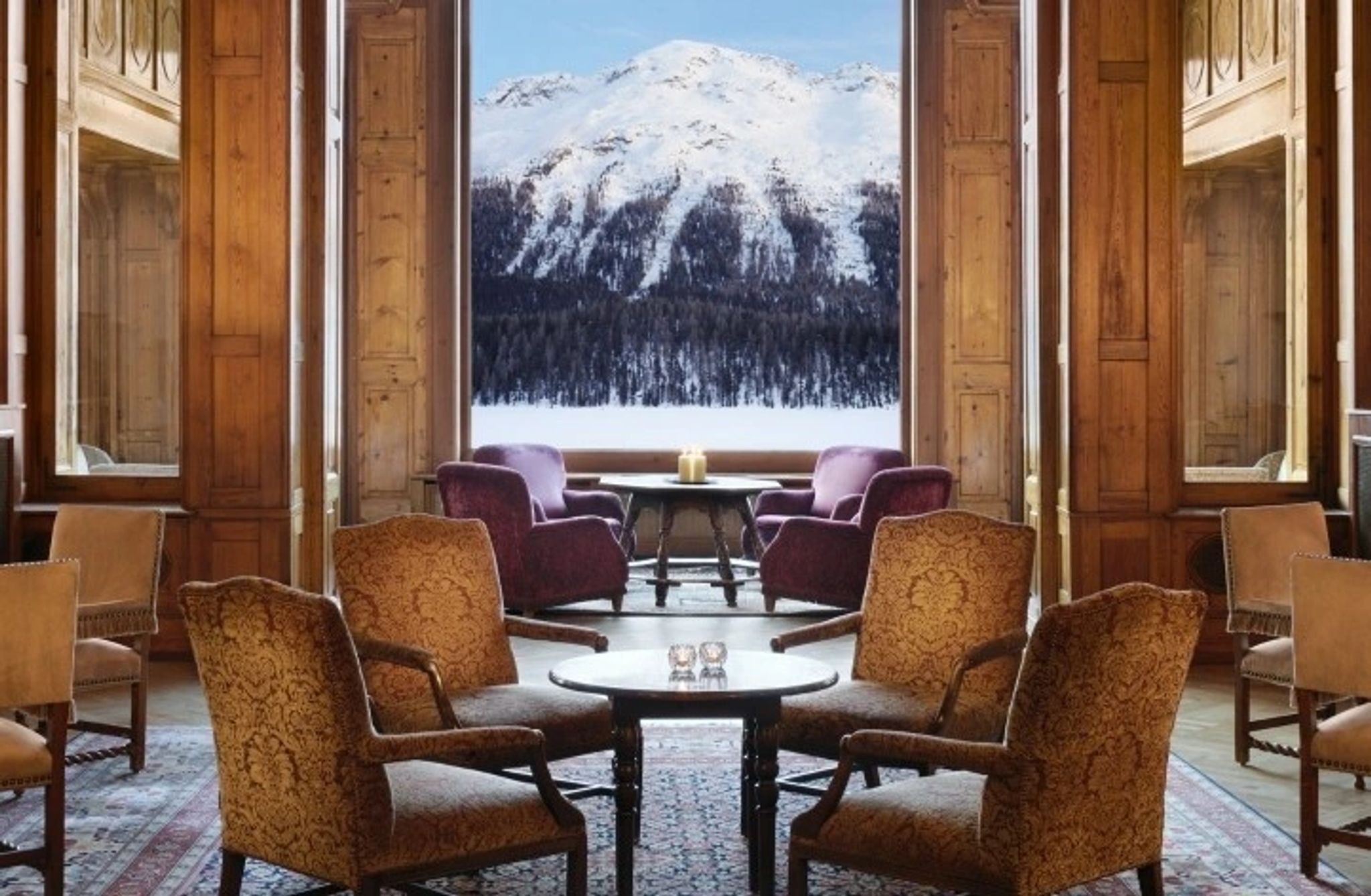 lounge gourmet - vista st.moritz - restaurante com vista