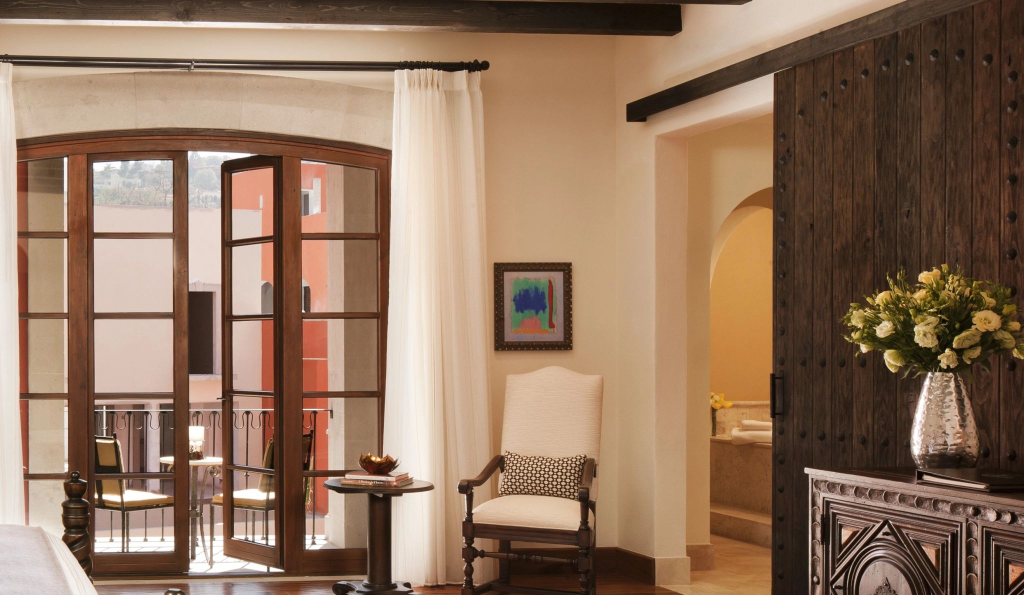 Colonial Double quarto colonial - decoracao autentica - cama queen