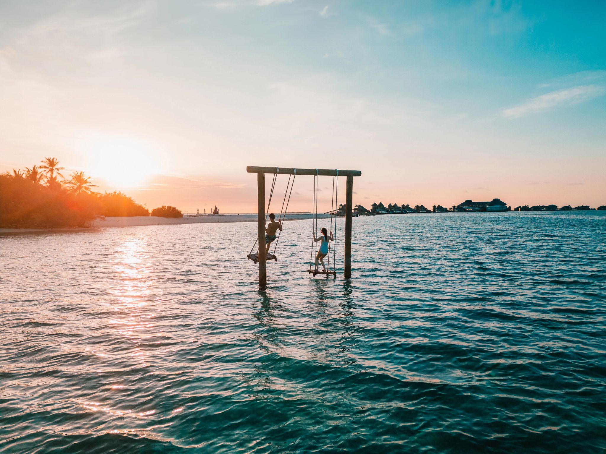 Atividades de lazer lazer ao ar livre - balanço beira mar - atividades de lazer
