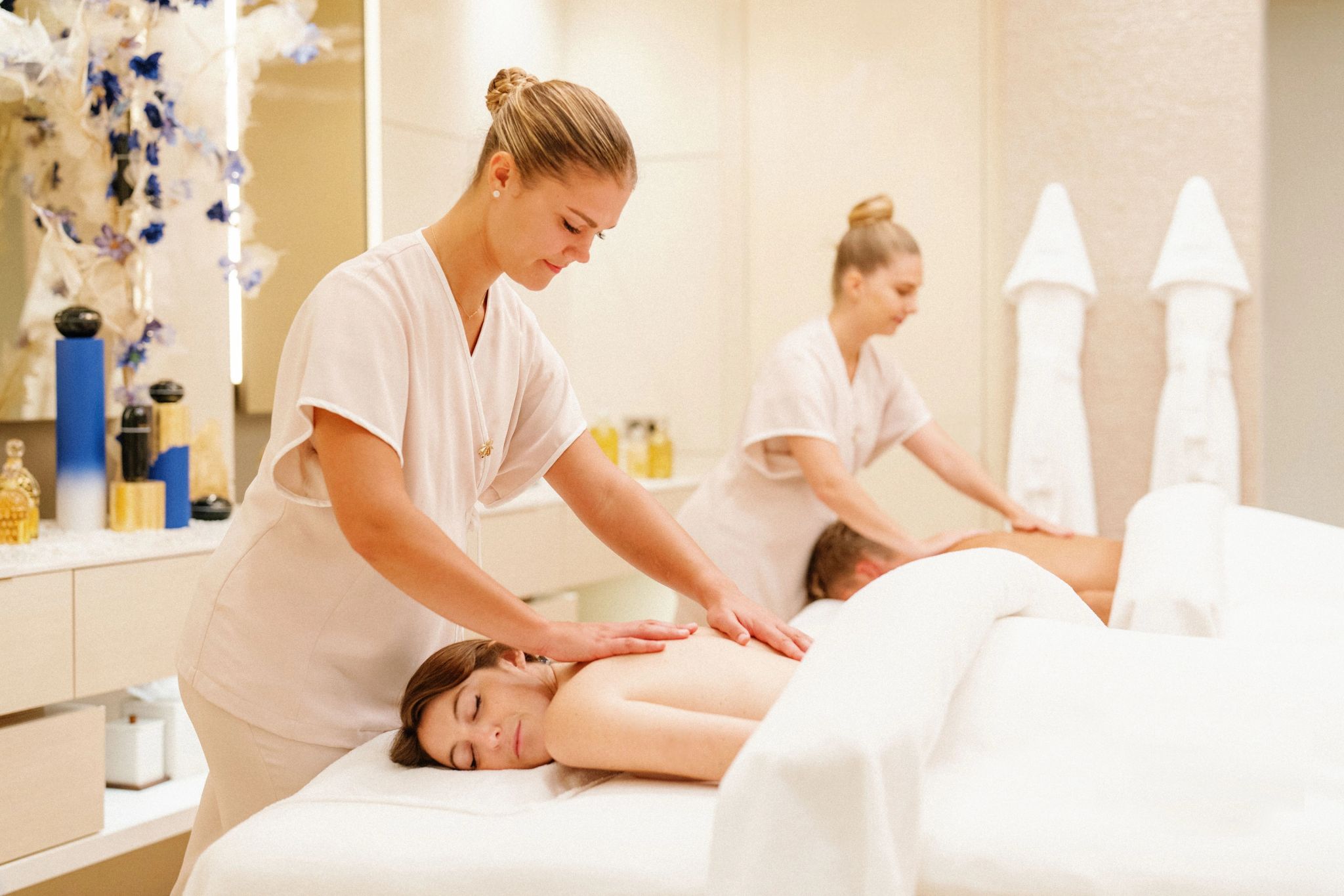 Spa do hotel massagem relaxante – tratamentos de spa