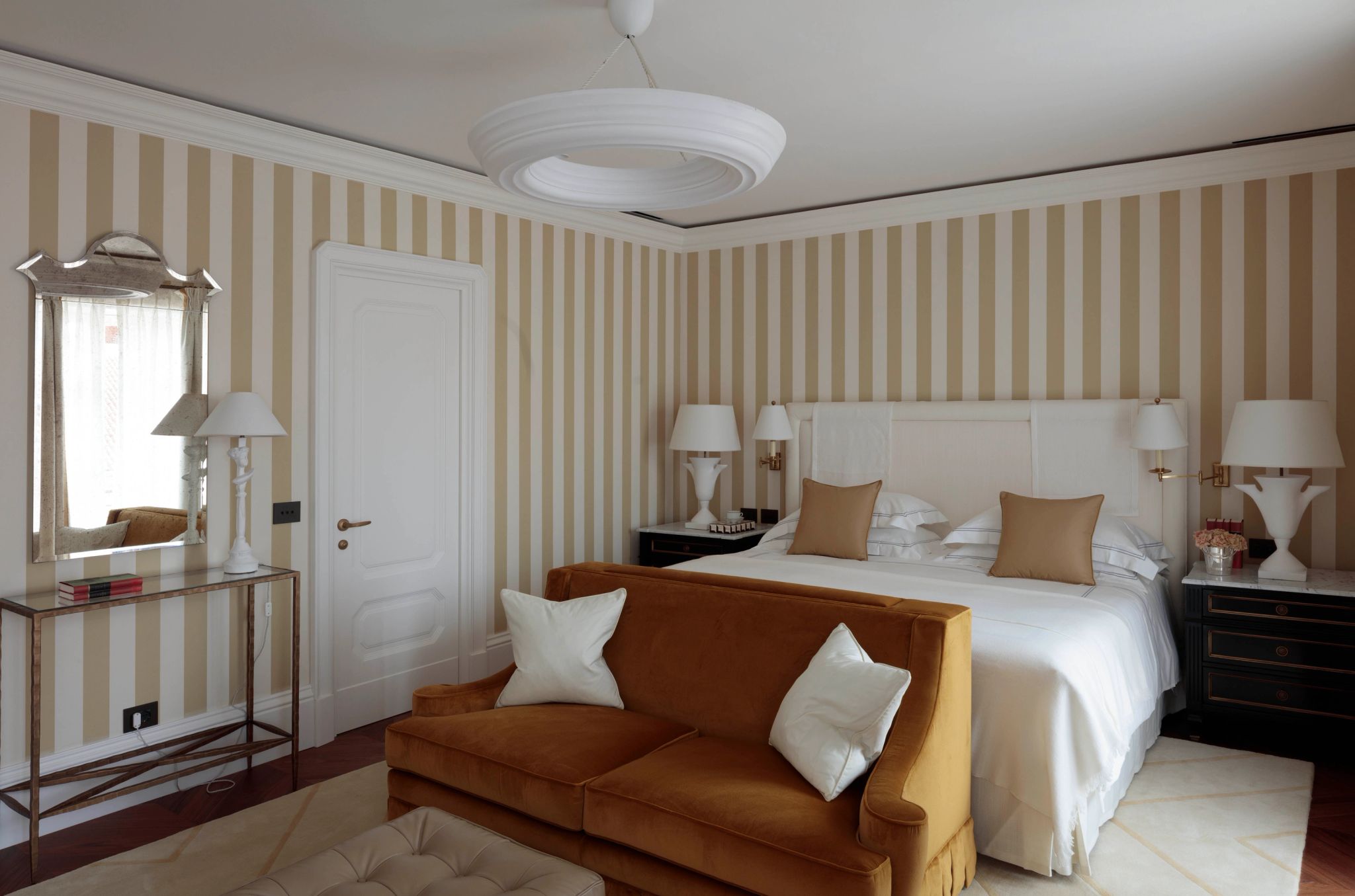 apartamento com terraço - decoraçao classica - quarto casal