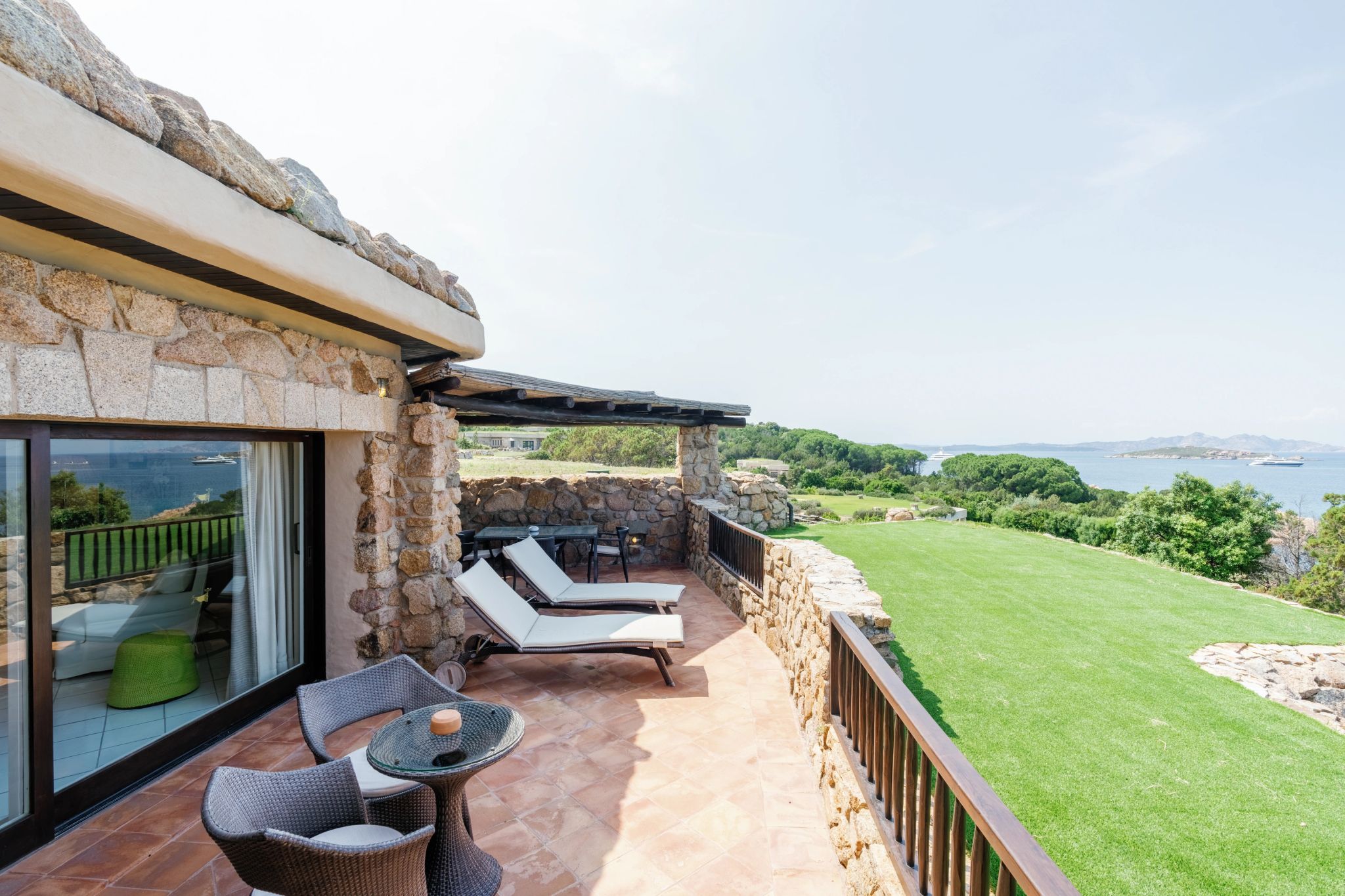 Sea Suite terraço privativo - banho de sol – natureza