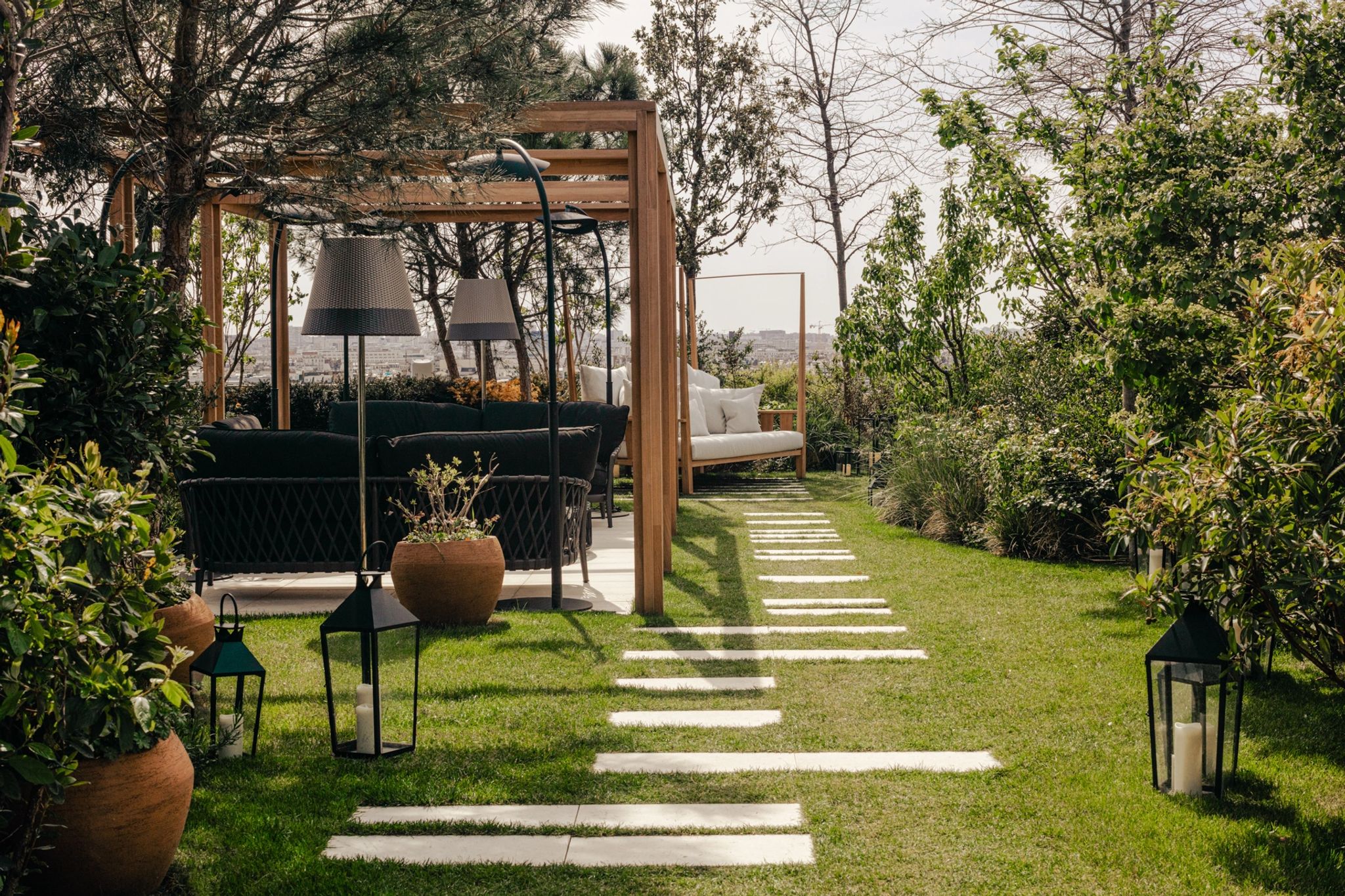 Bvlgari Penthouse jardim privativo - lazer ao ar livre - area externa