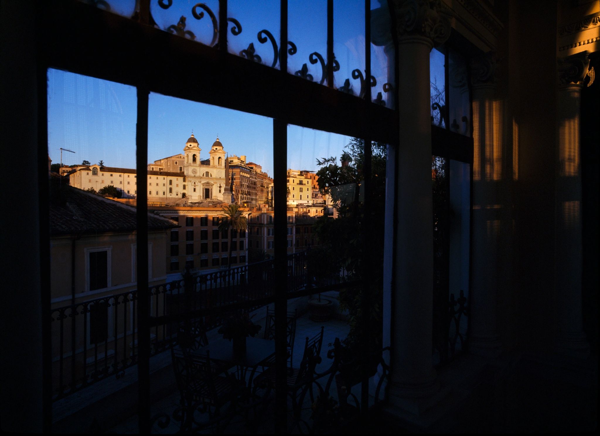 vista privilegiada roma - terraço do hotel - areas comuns hotel