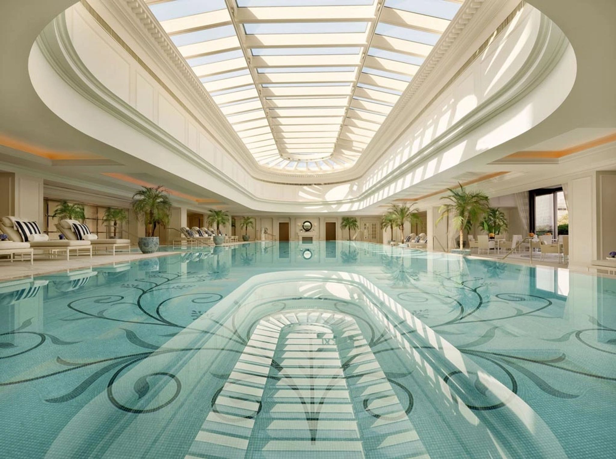 piscina de luxo – piscina coberta – piscina the peninsula
