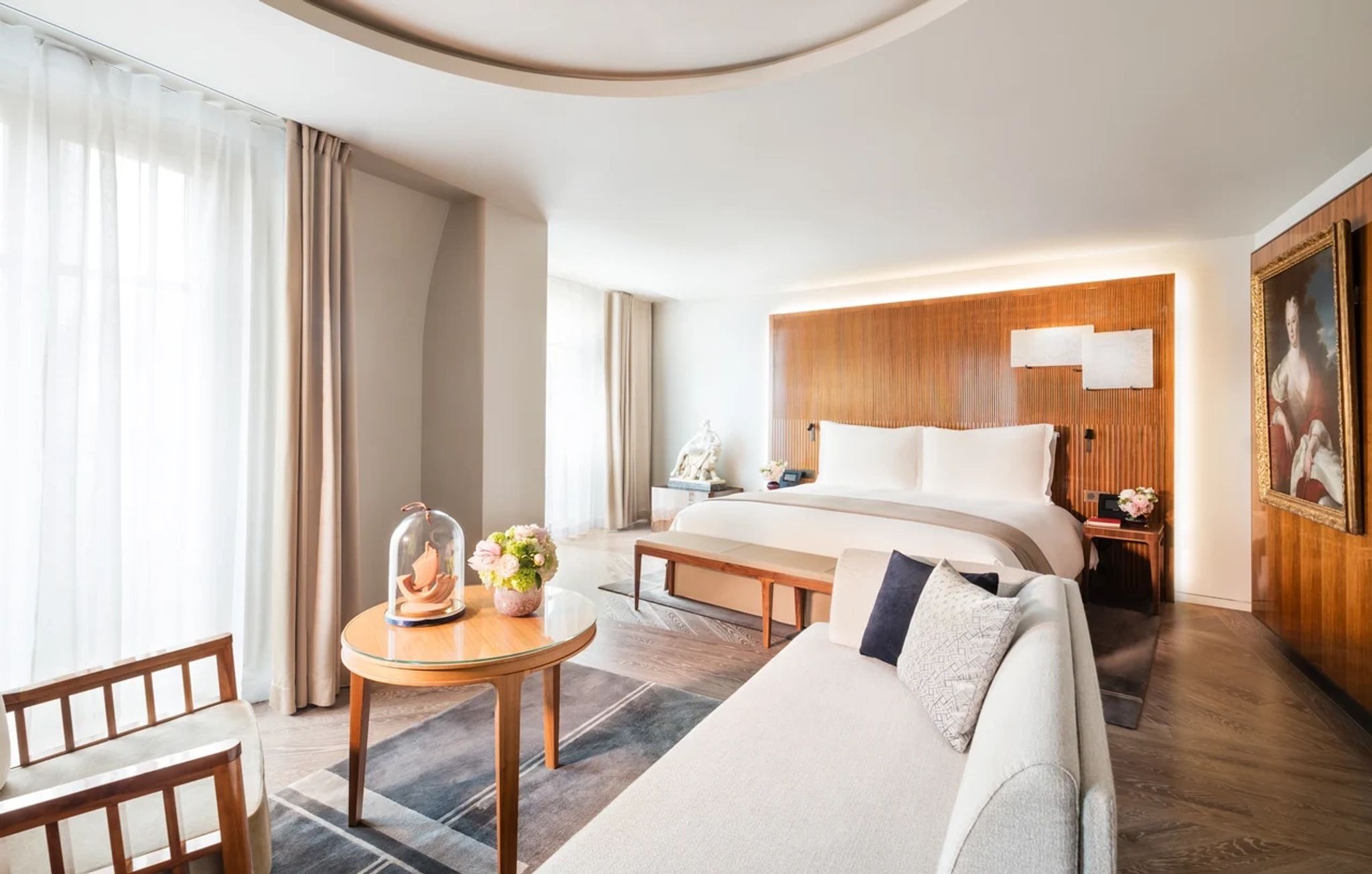 Appartement Rive Gauche quarto king - quarto com sala - quarto de hotel