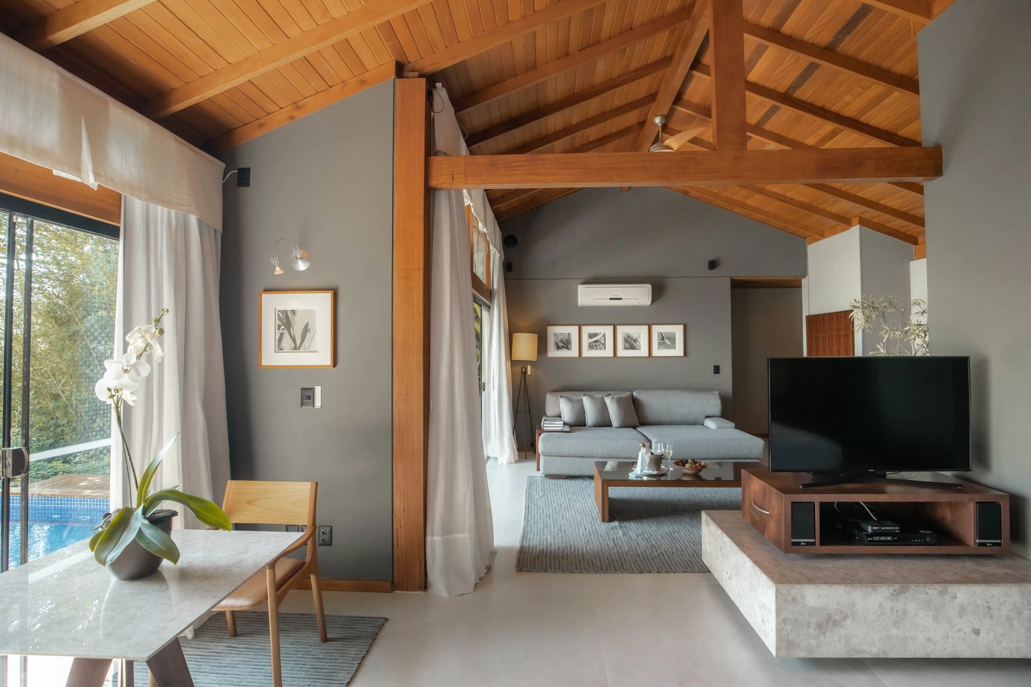 Villa Tinguá hotel resort - ponta dos ganchos - quarto grande