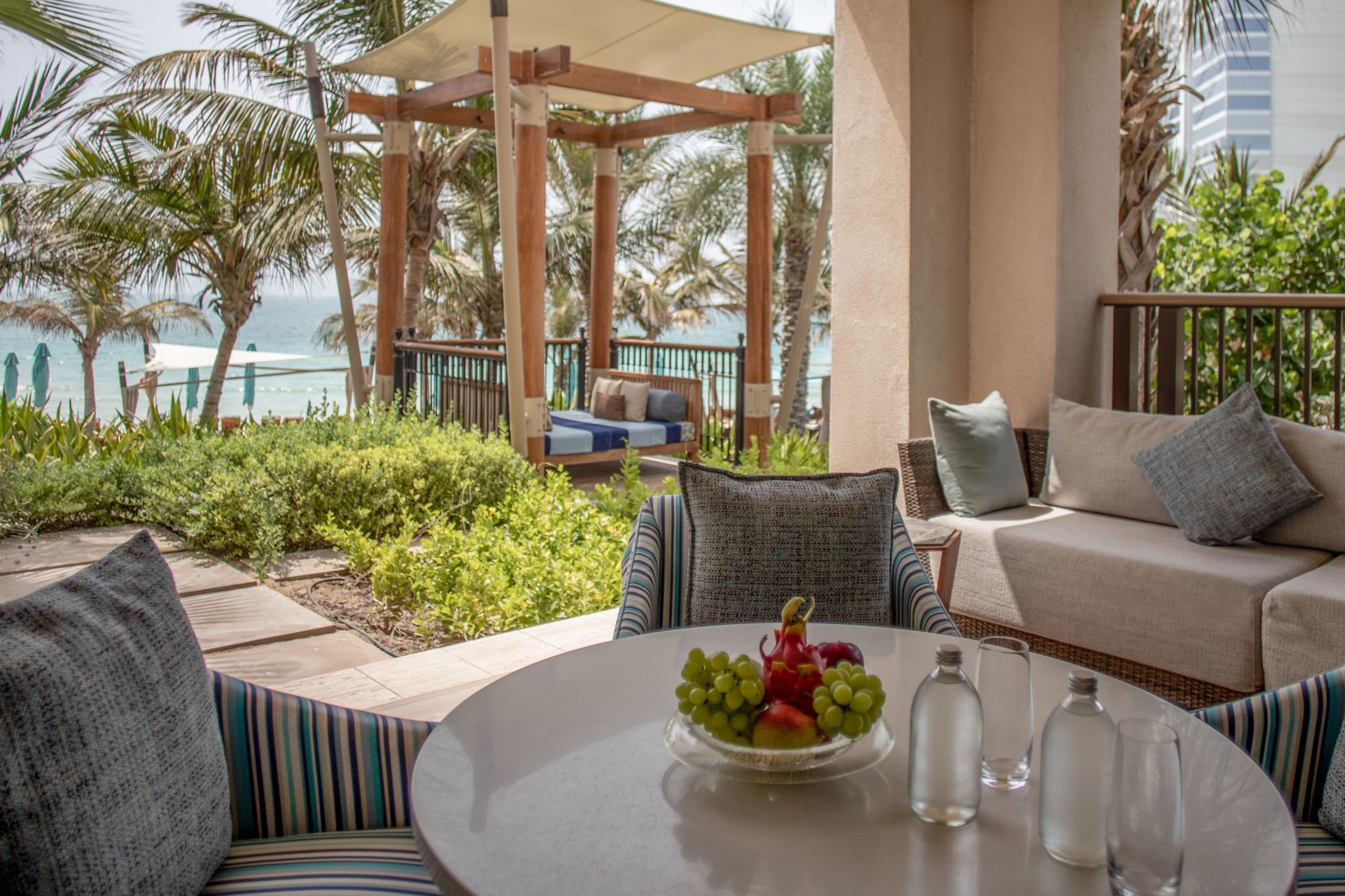 Gulf Ocean Suite terraço privativo - terraço mobiliado – terraço vista mar