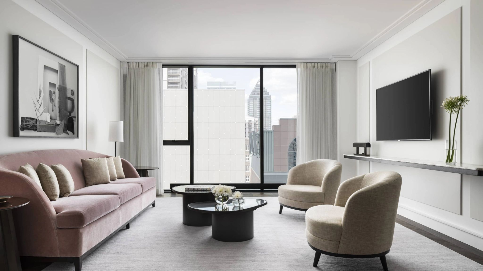 Premier One Bedroom Suite sala de estar - sala de tv - suite com sala