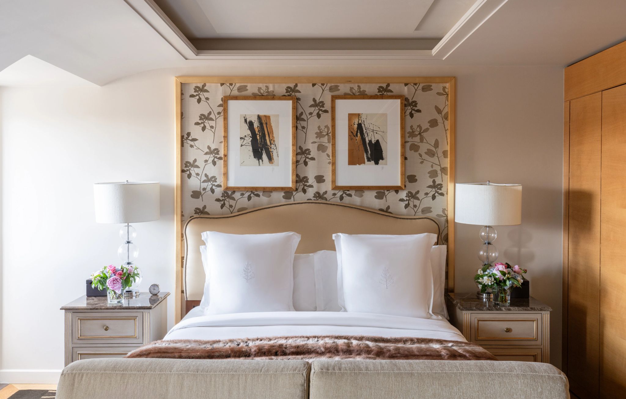 Loft Suite King cama king - suite casal - estampa floral - design de luxo - suite classica