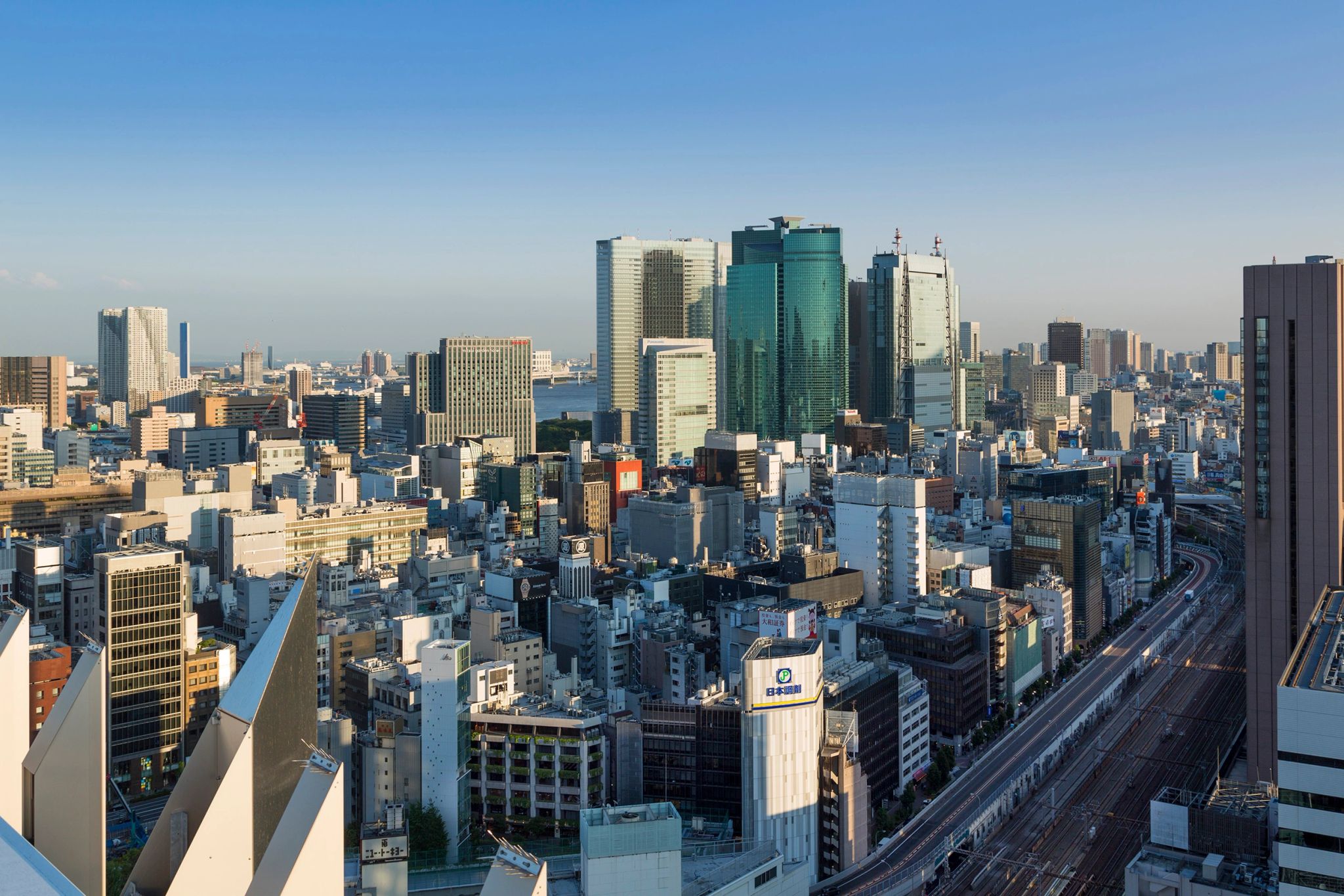 cidade de toquio - vista toquio - cidade grande - paisagem urbana - toquio japao