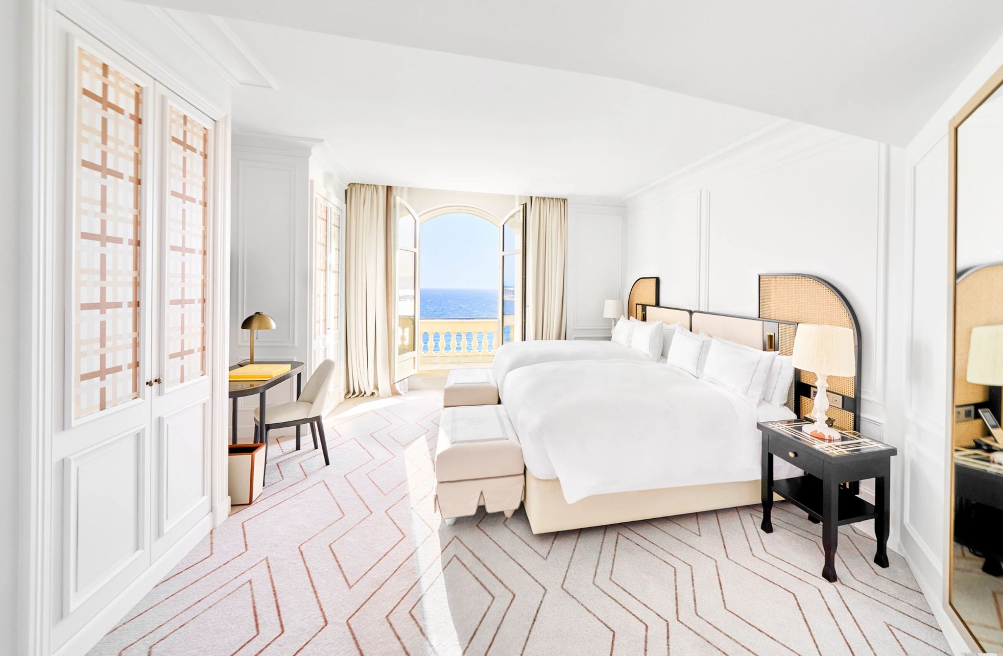 quarto vista mar - quarto de hotel - quarto duplo