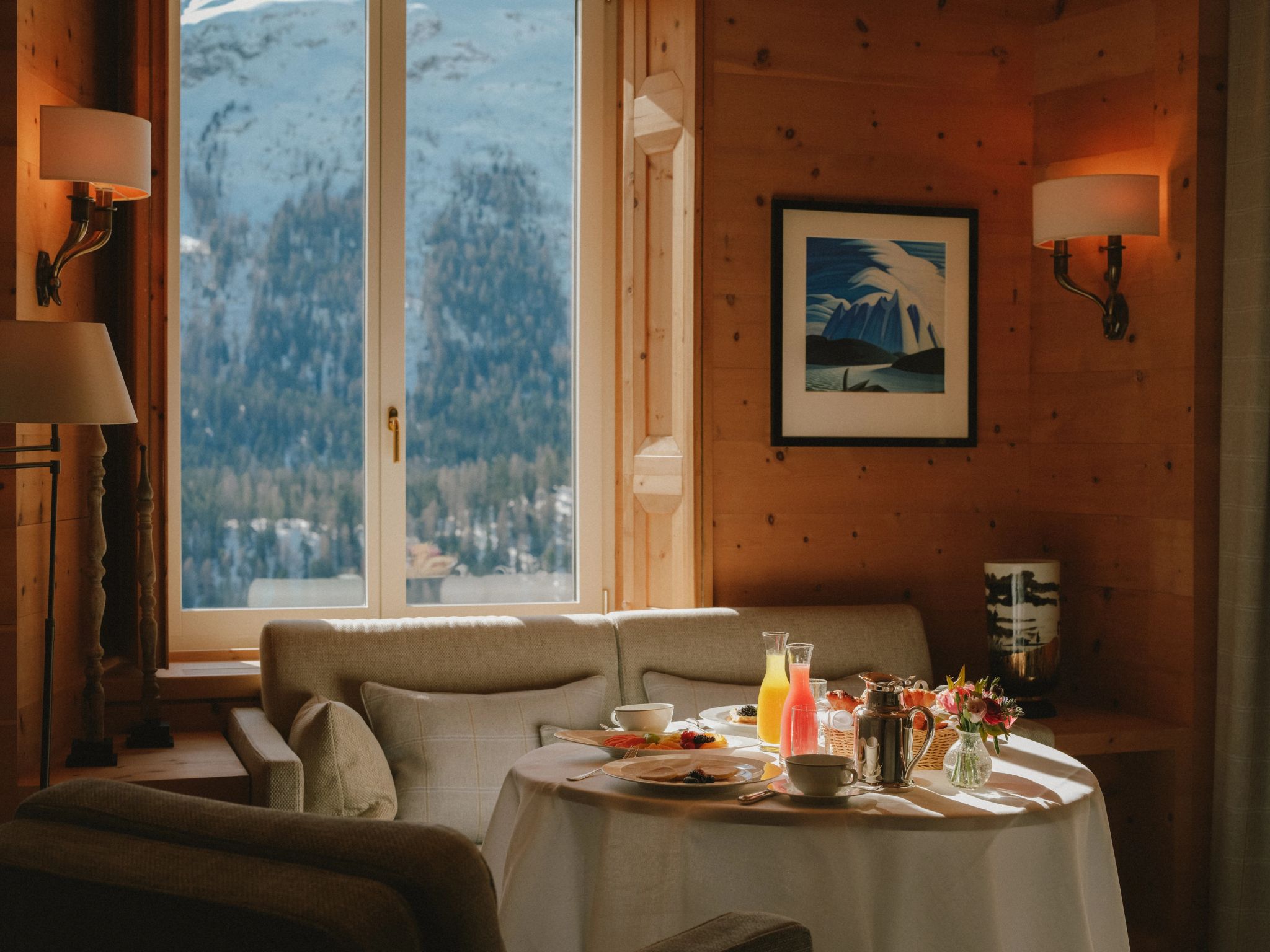 Junior Suite mesa de jantar - area gourmet - jantar na suite