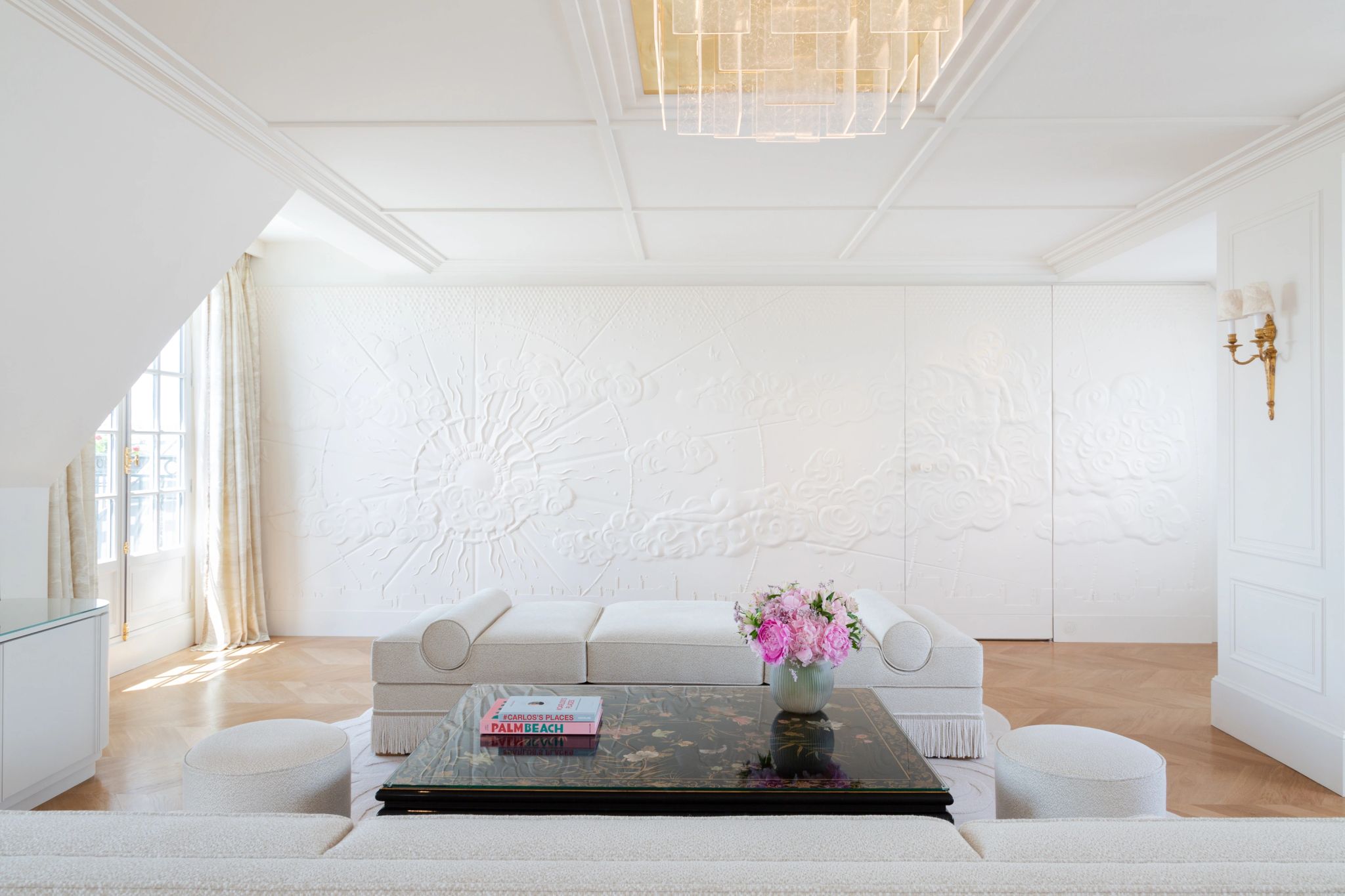 Suite Honeymoon   sala chique - decoraçao moderna - signature suite