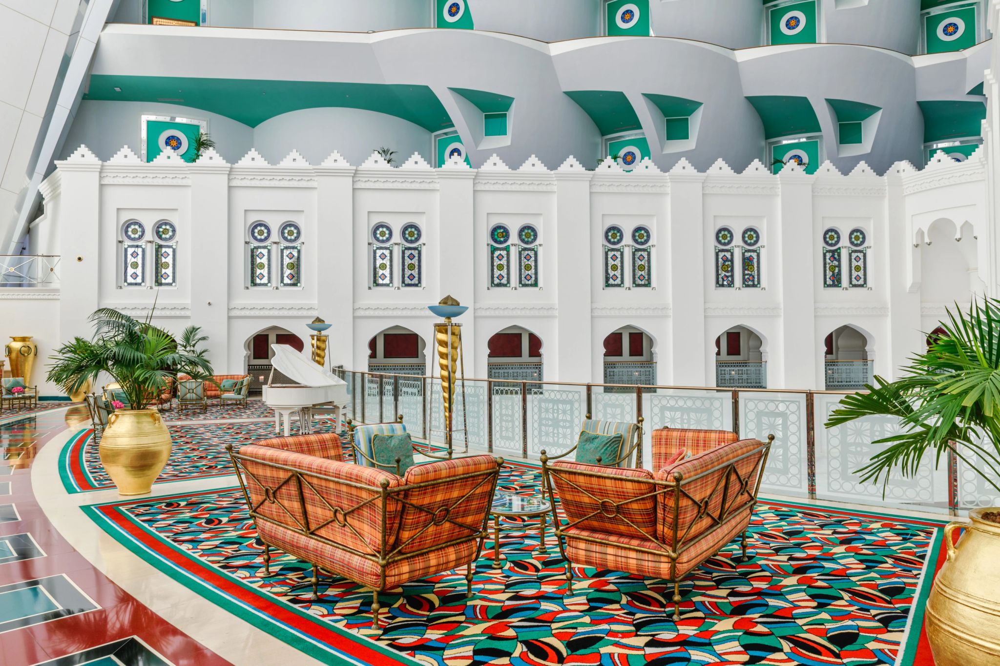 lounge do spa - spa moderno - decoraçao arabe