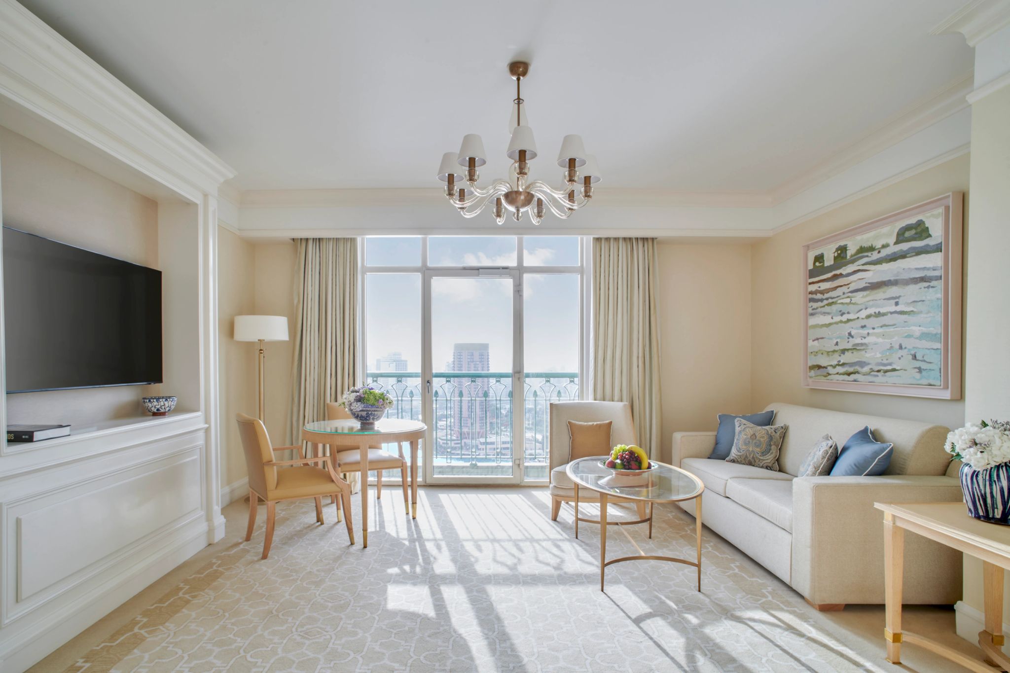 Premium Corniche Suite suite de luxo - sala de estar - suite premium