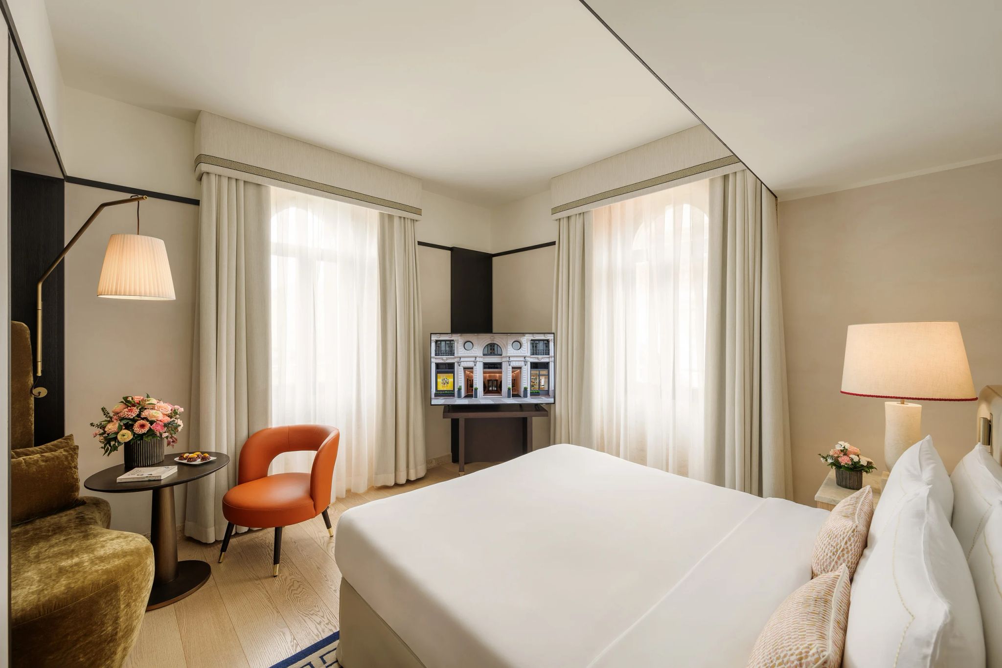 suite com poltrona – suite casal – park hyatt milao