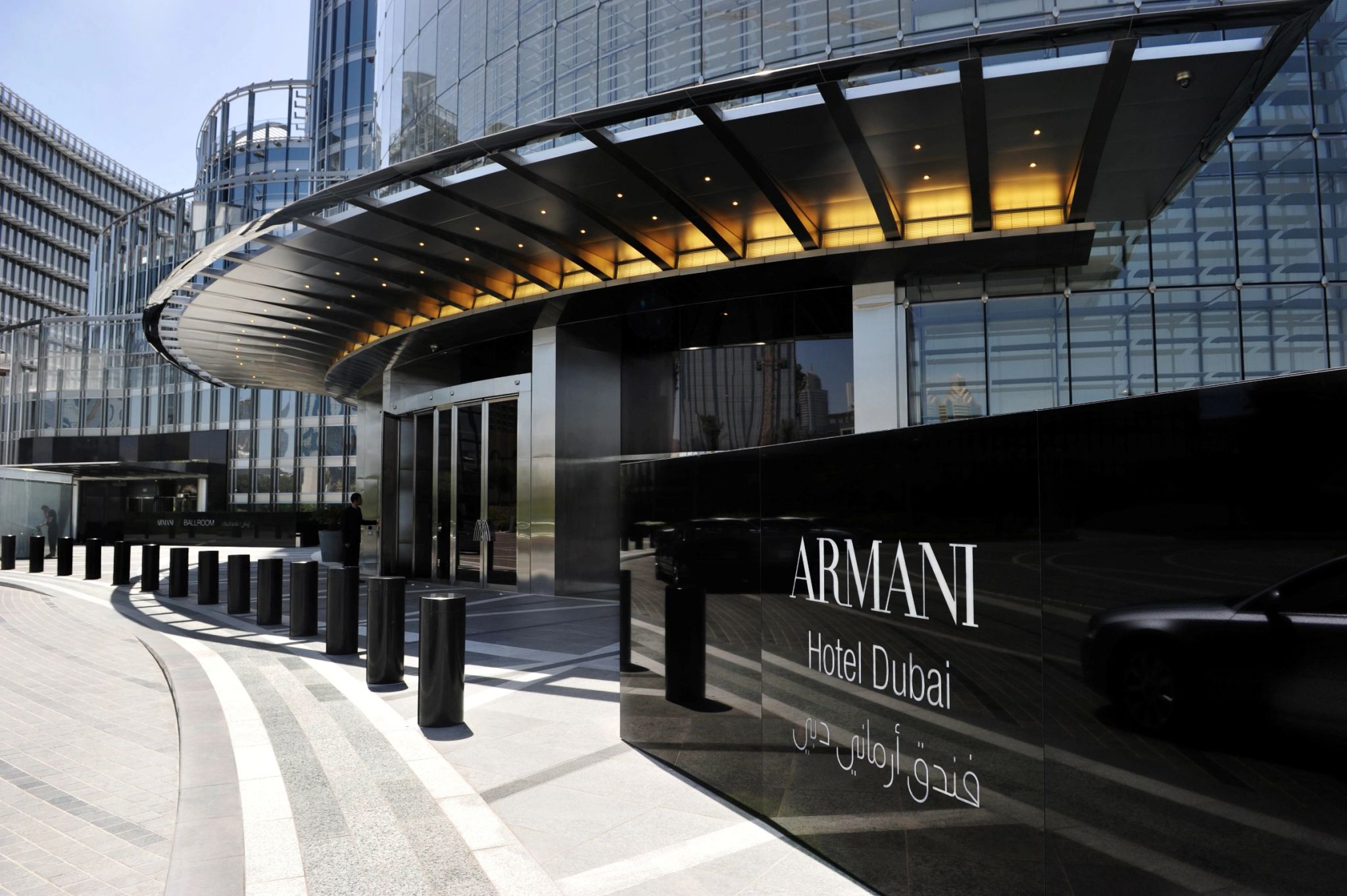 entrada do hotel – fachada de luxo - dubai
