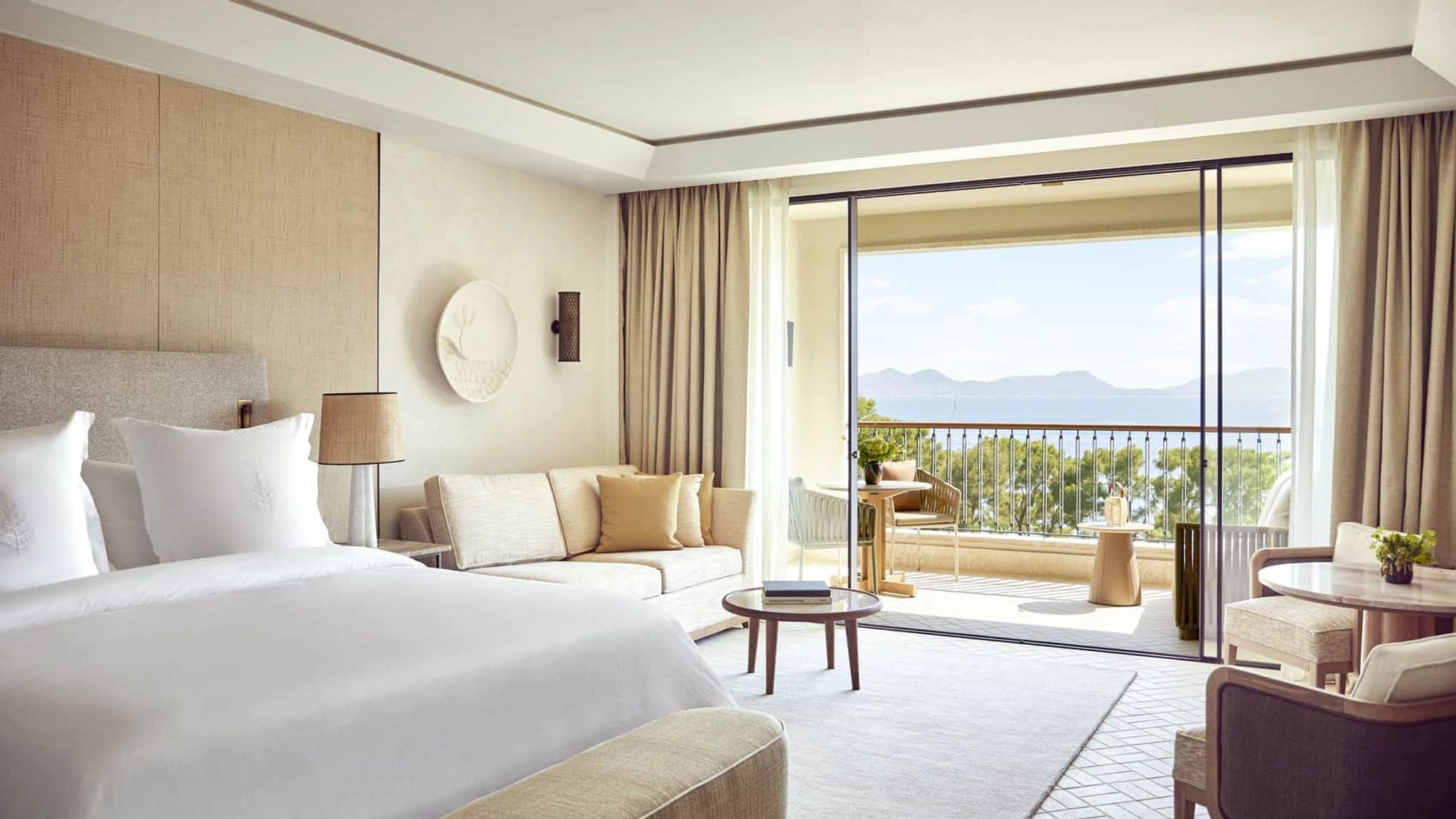 Grand Sea View Suite suite vista mar - decoracao moderna - cama king-size