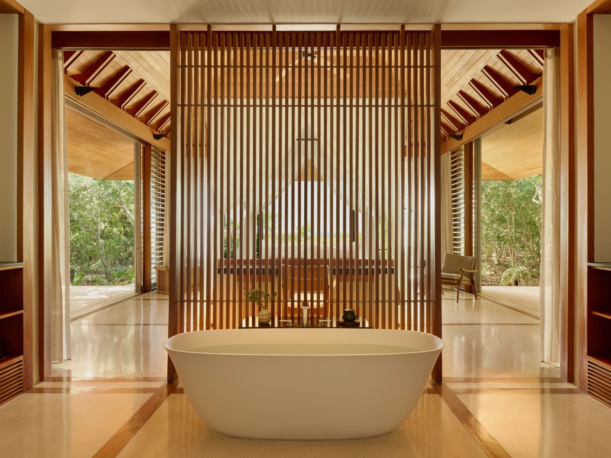 Ocean Pavilion banheira de imersao - banho premium - banheiro amplo