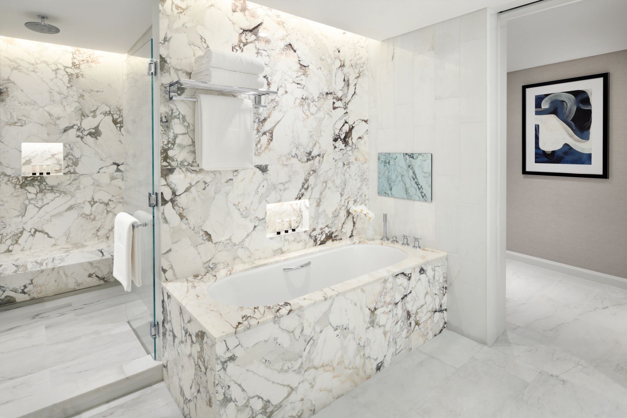 banheiro premium - suite luxo - banheira enorme