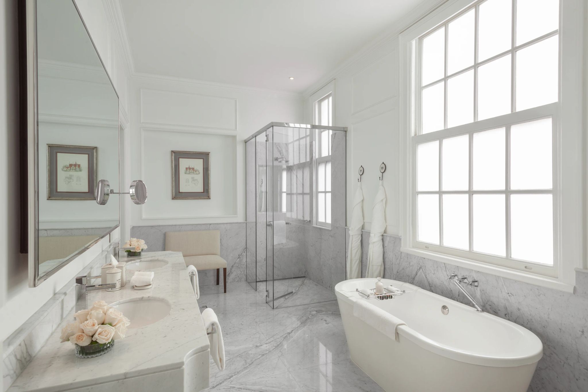 banheiro de hotel - banheira de luxo - suite de hotel