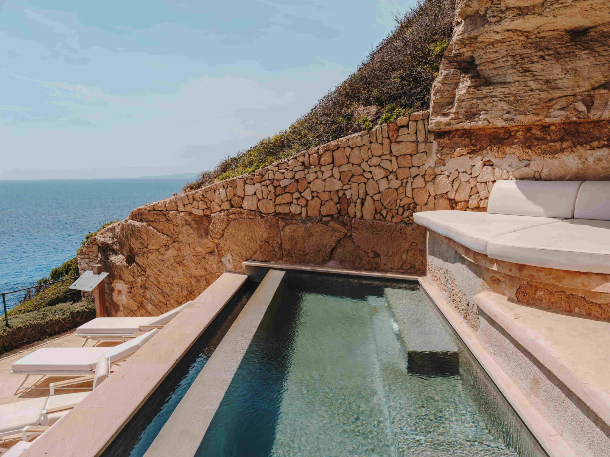 piscina externa - piscina frente mar- piscina privativa