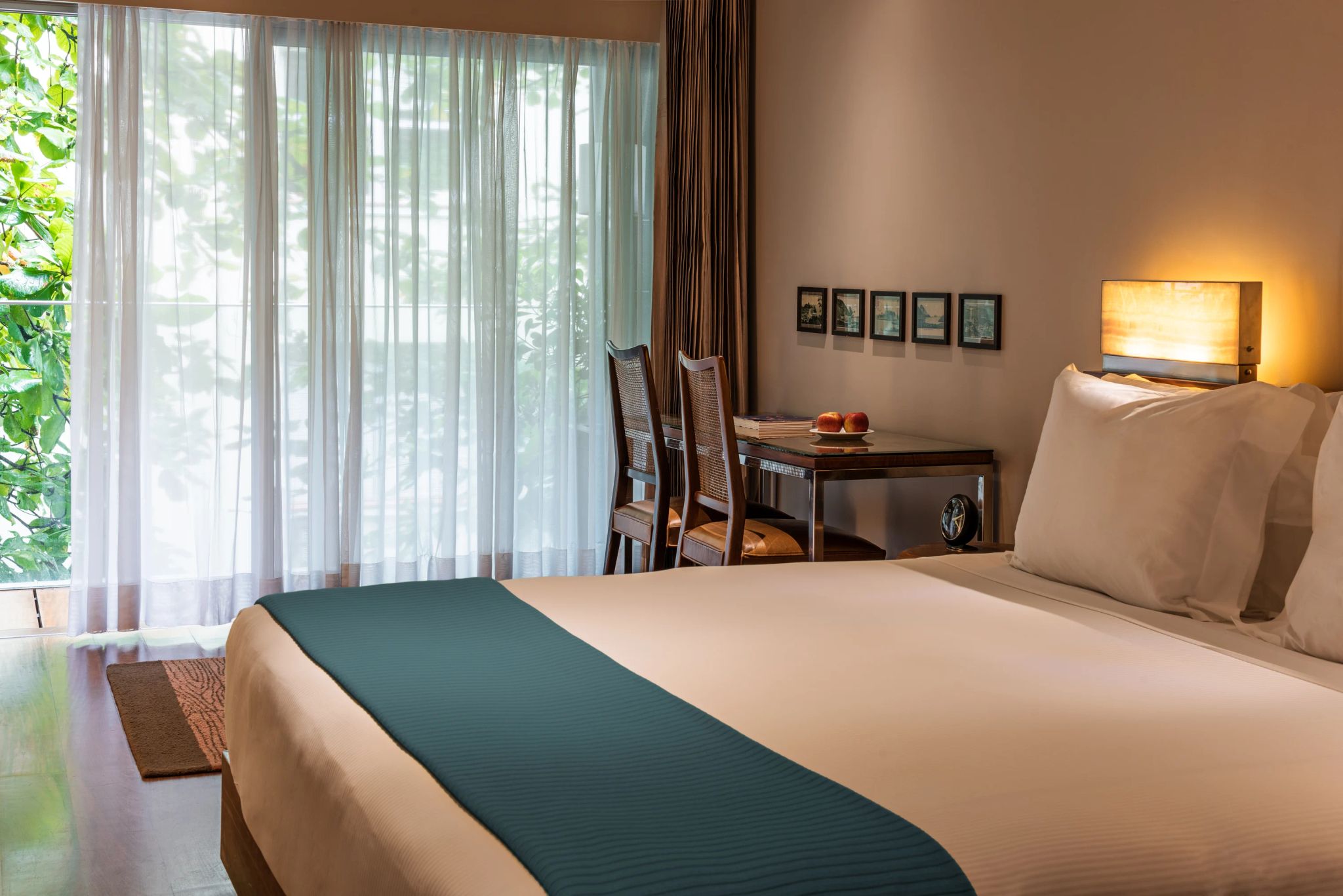 cama king-size conforto - hotel fasano rj - hotel de luxo