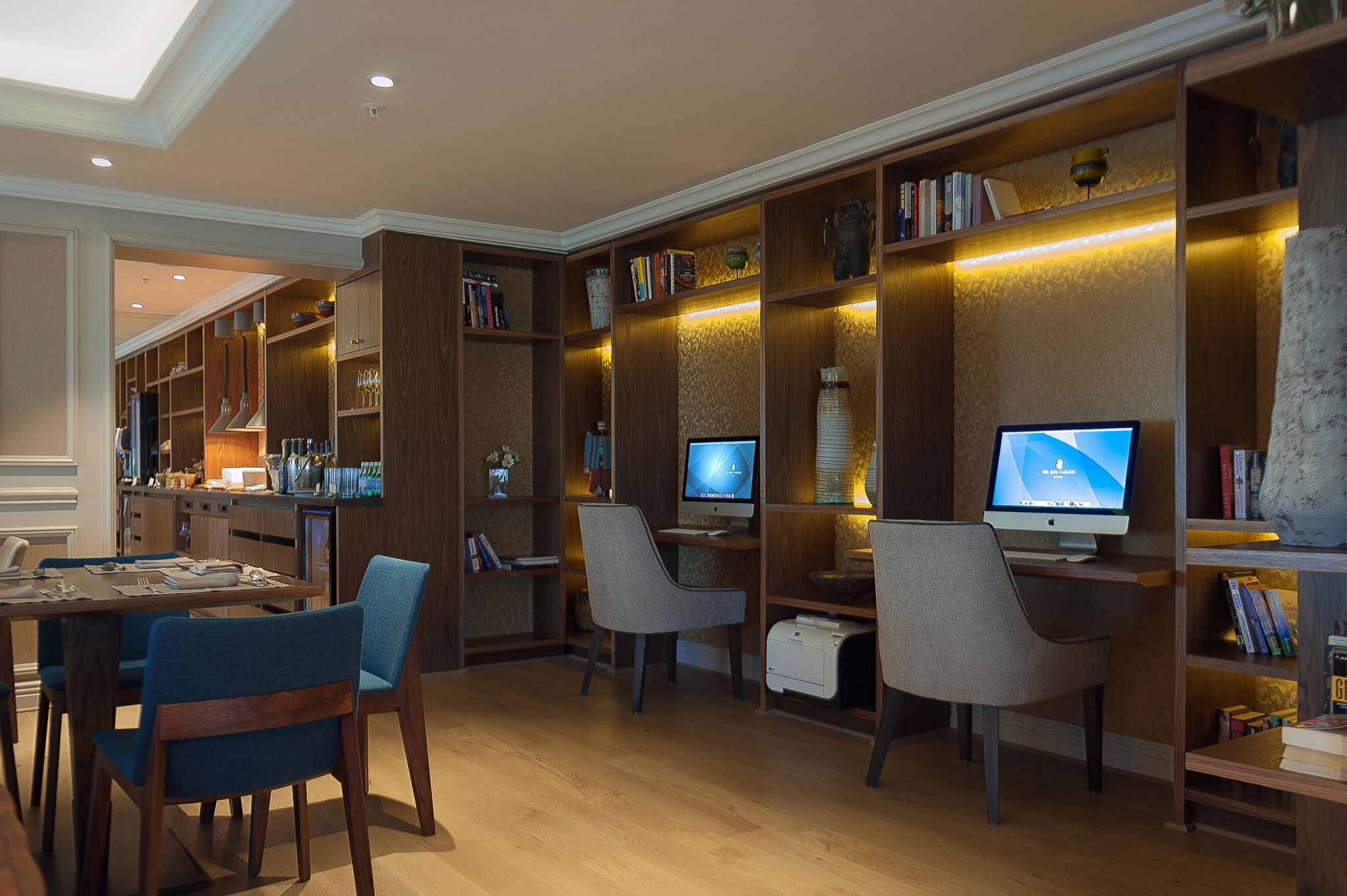 club lounge – hotel premium em santiago – ritz carlton chile
