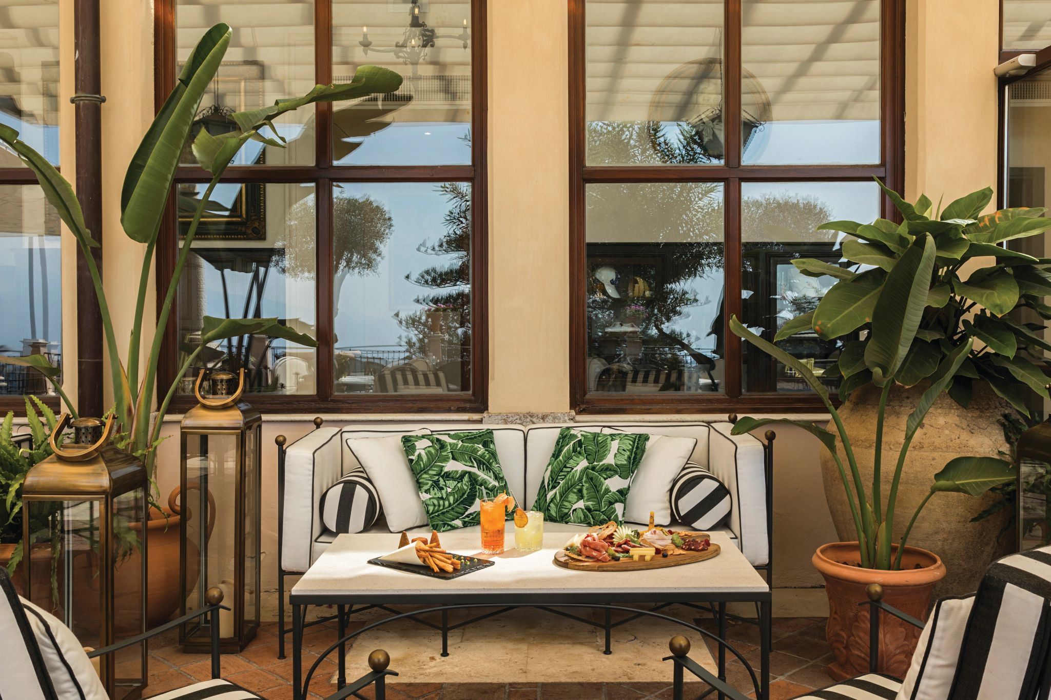 alta gastronomia - restaurante ao ar livre - decoraçao tropical