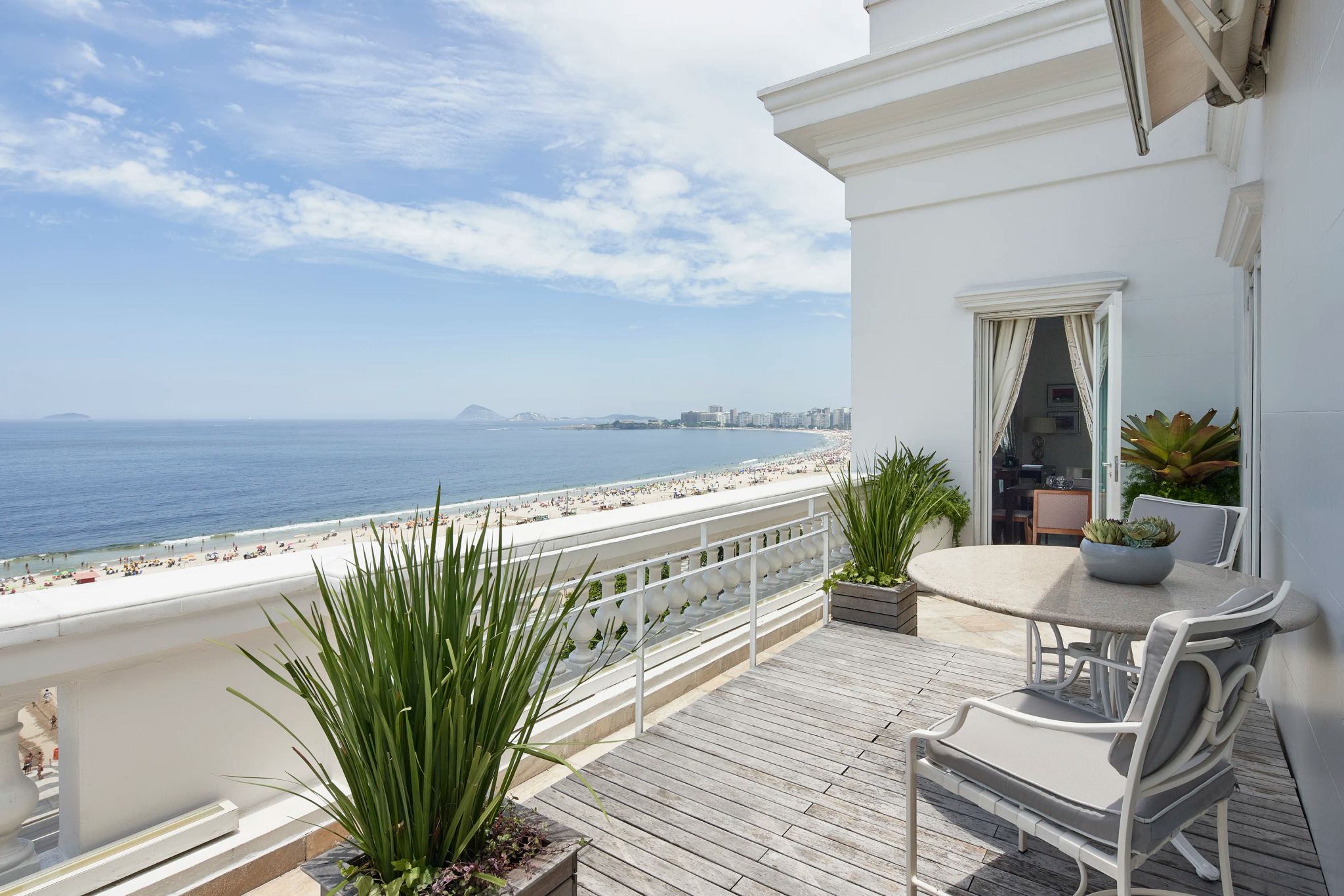 terraço da cobertura - suite -hotel no rio