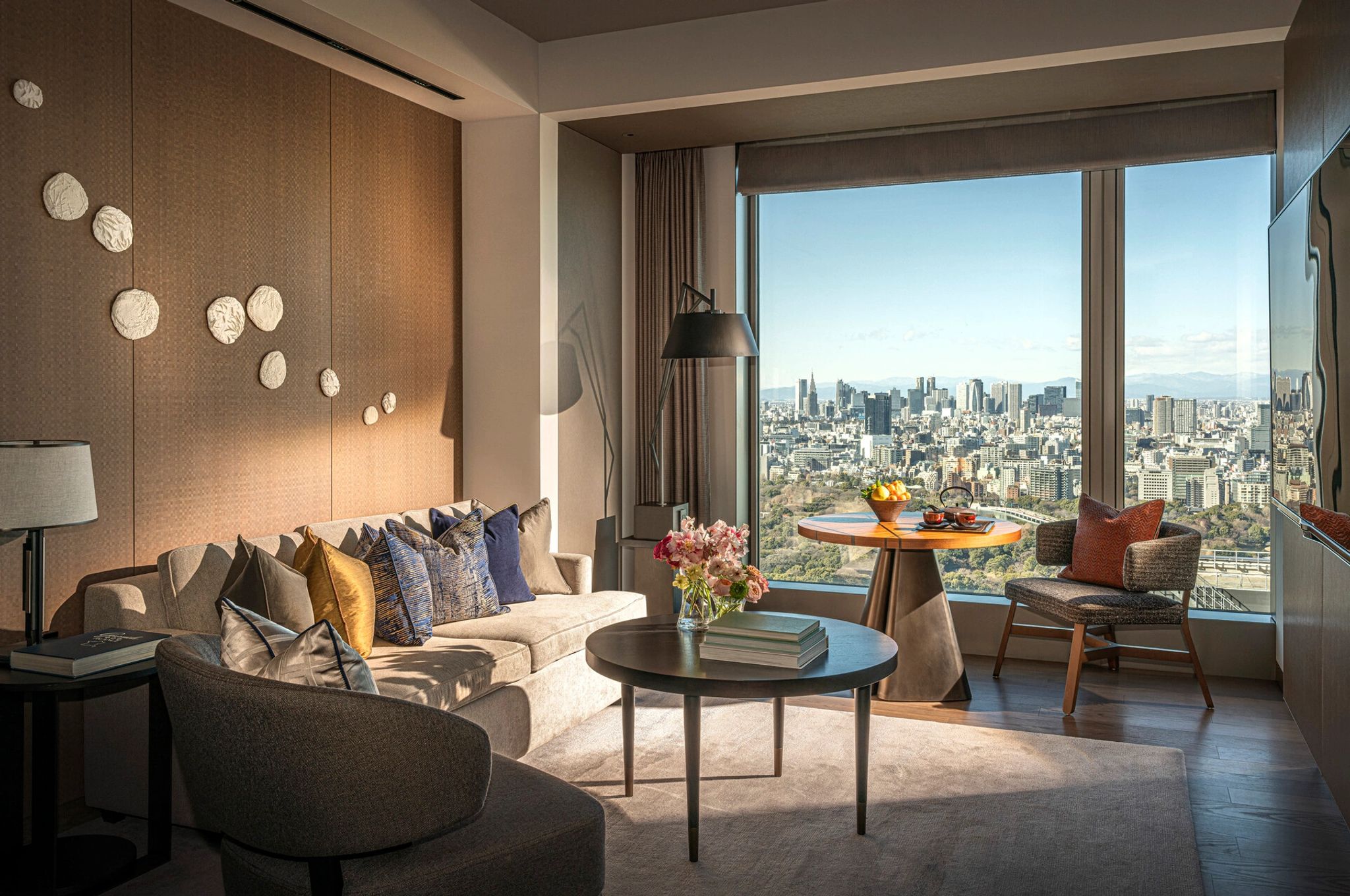 suite com sala - sala de estar - suite executiva