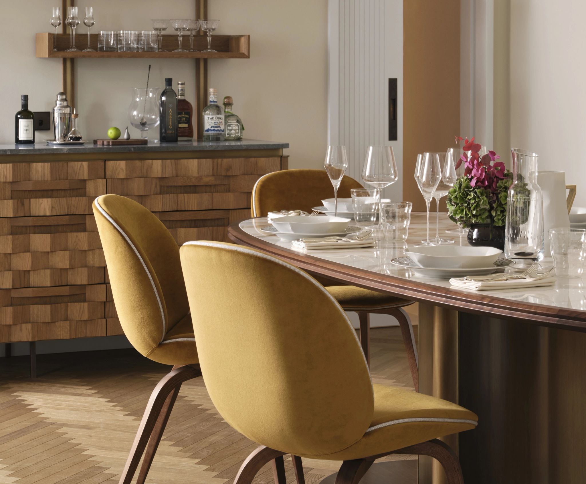 Prinzregent Luitpold House mesa de jantar - area gourmet - sala de jantar