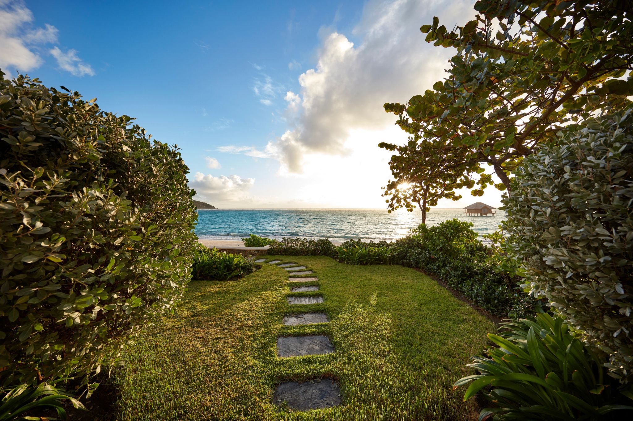 area externa -suite com vista mar